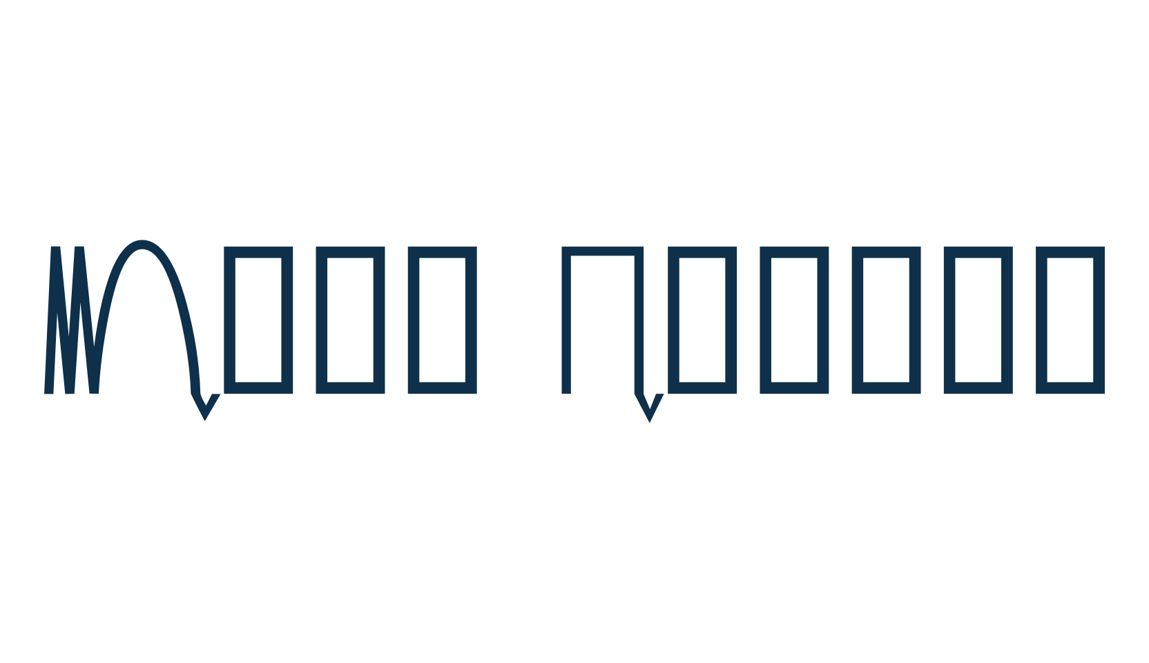 Mesa Analog, display market font preview
