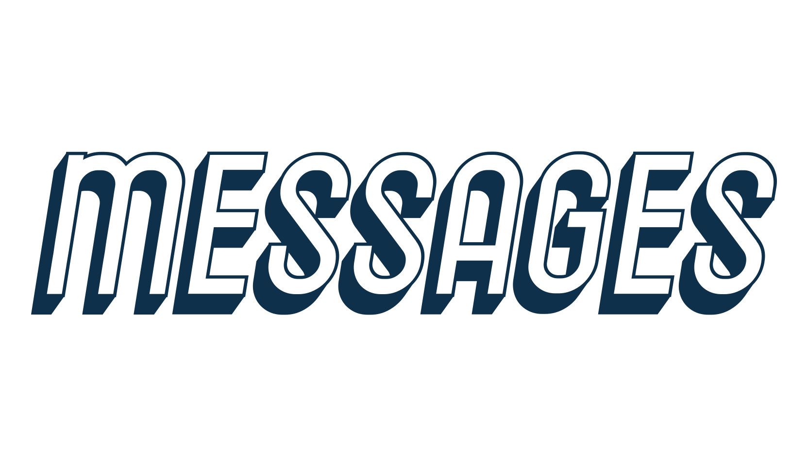Messages, various font preview