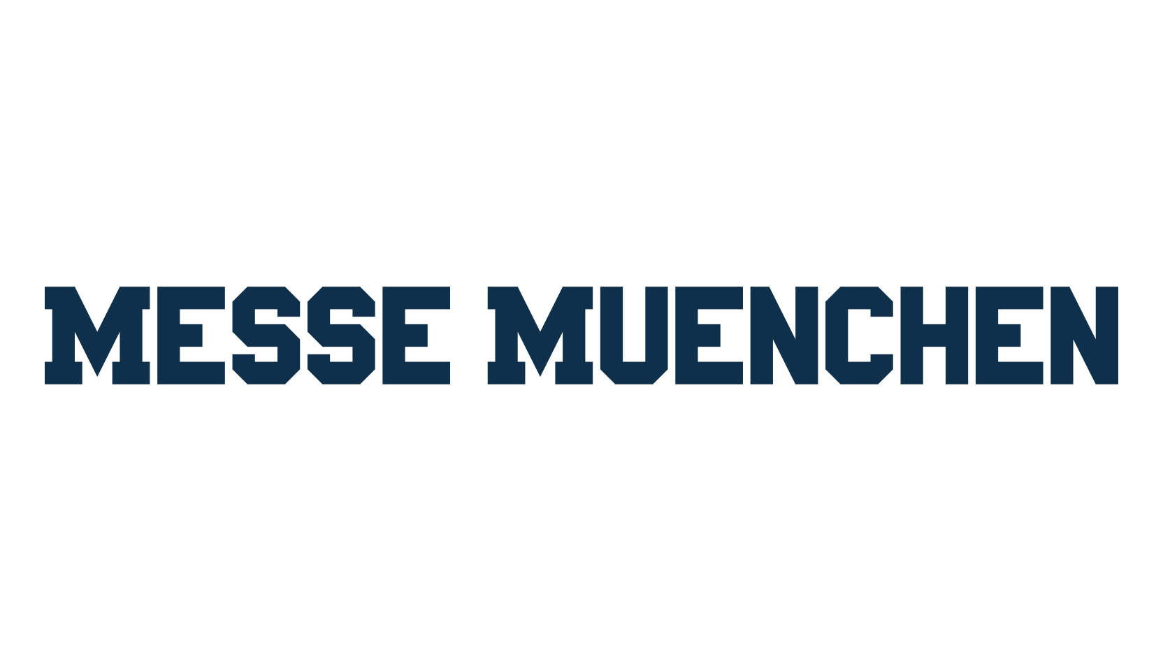 Messe Muenchen, old school font preview