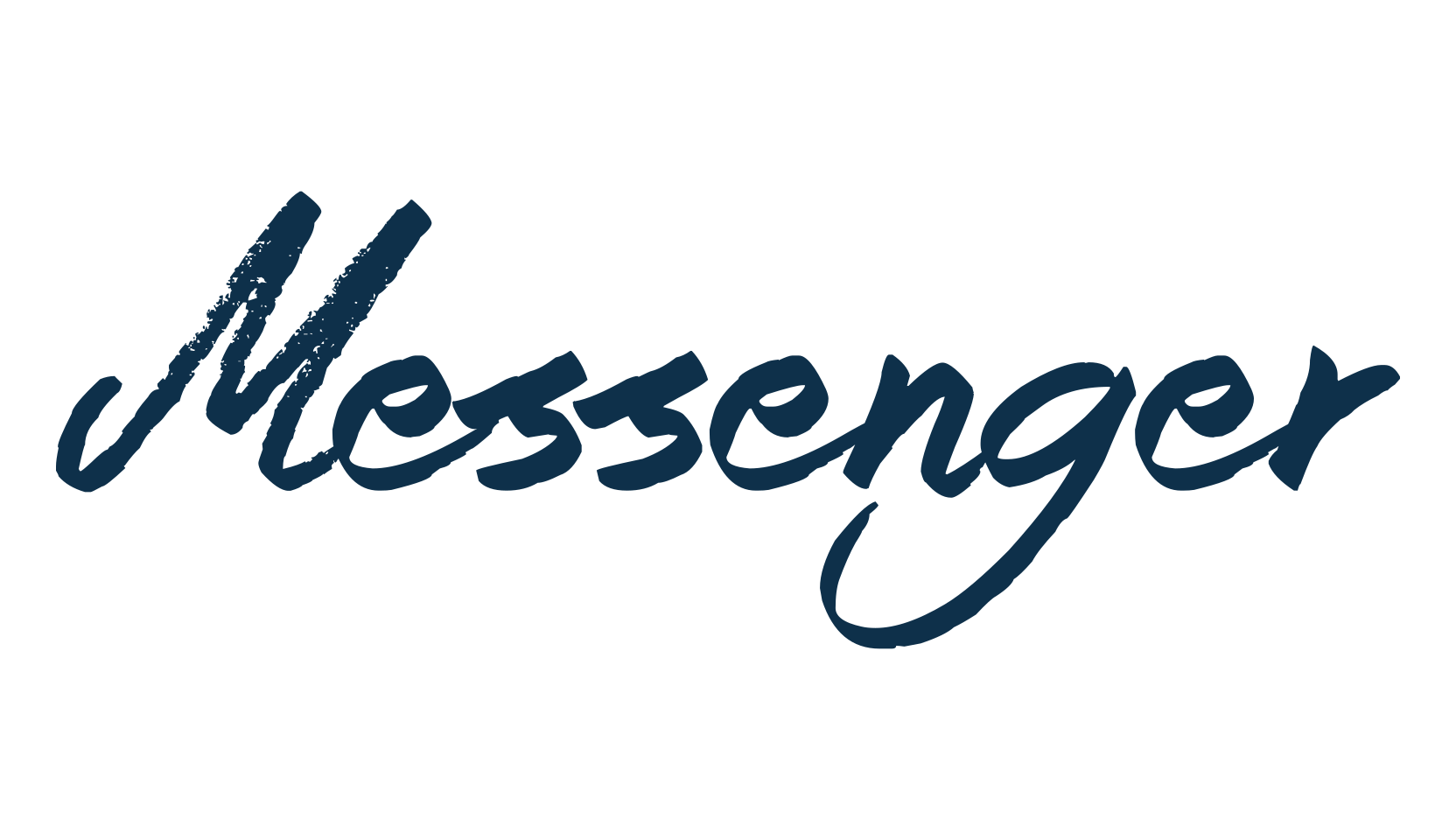 Messenger, script brush fancy decorative calligraphy font preview