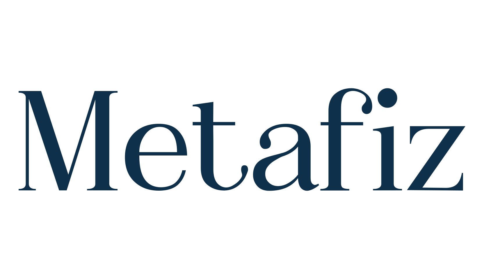 Metafiz, serif font preview