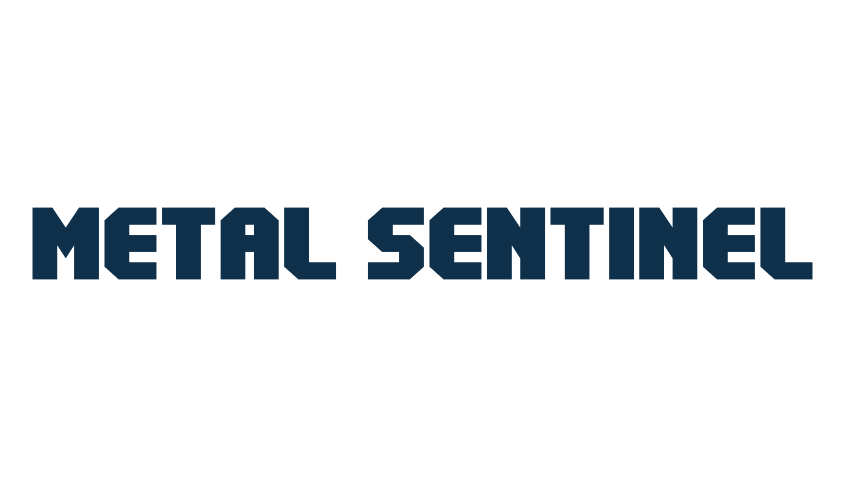Metal Sentinel, fancy various techno sci-fi font preview