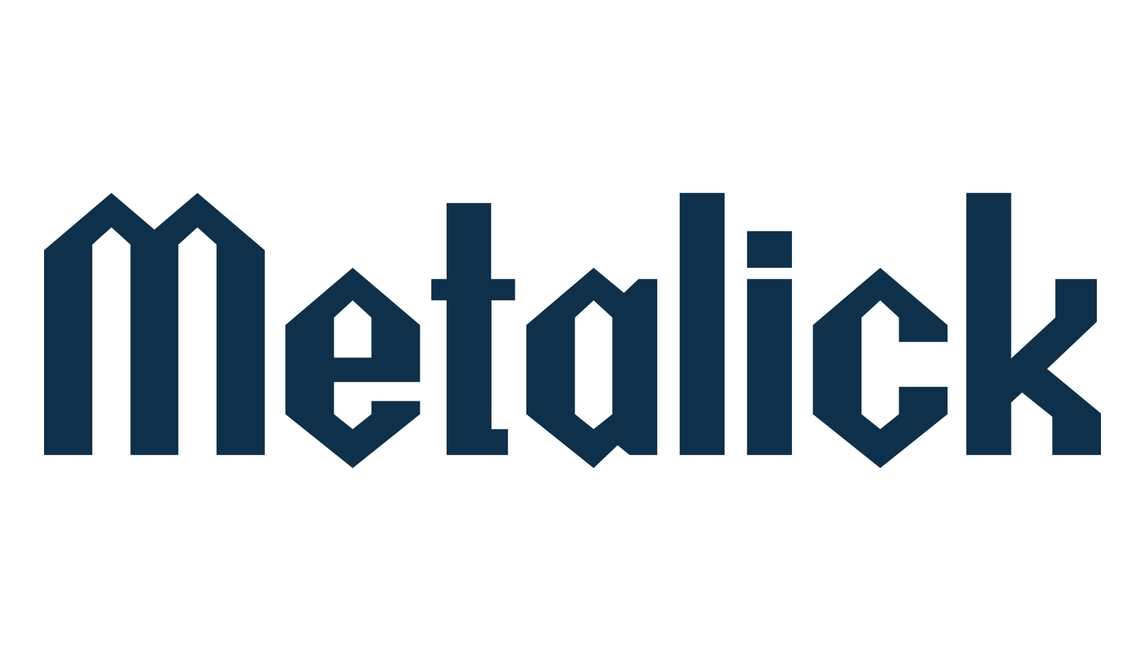 Metalick, modern font preview