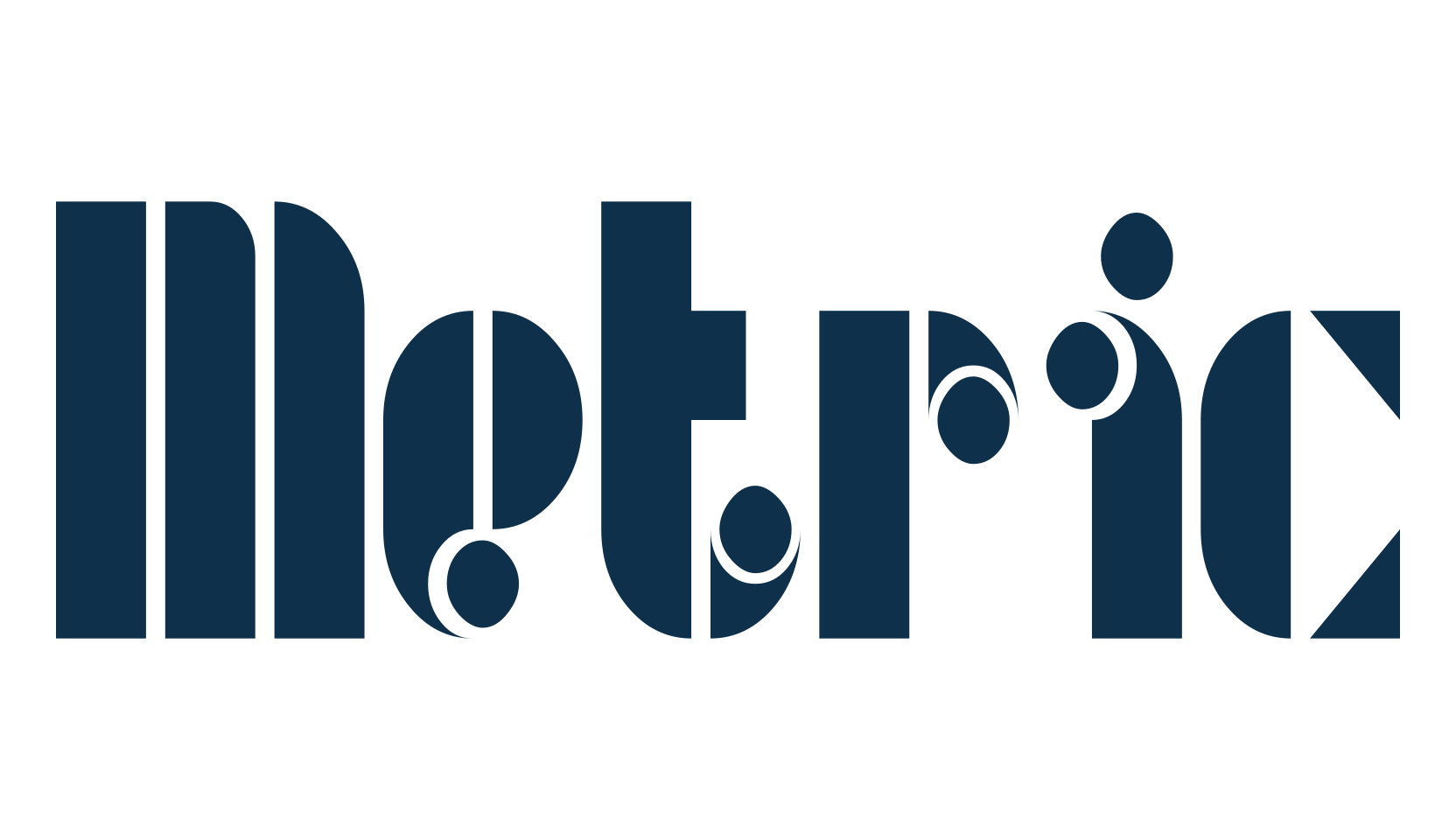 Metric, fancy retro decorative font preview