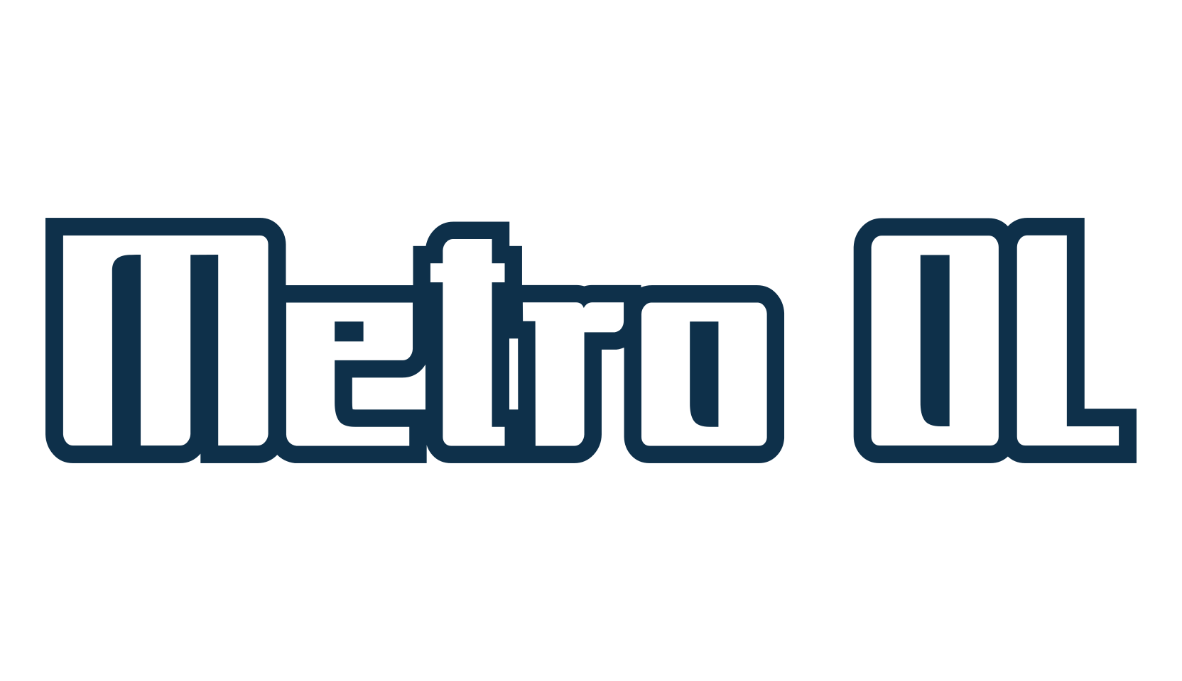 Metro OL, various font preview
