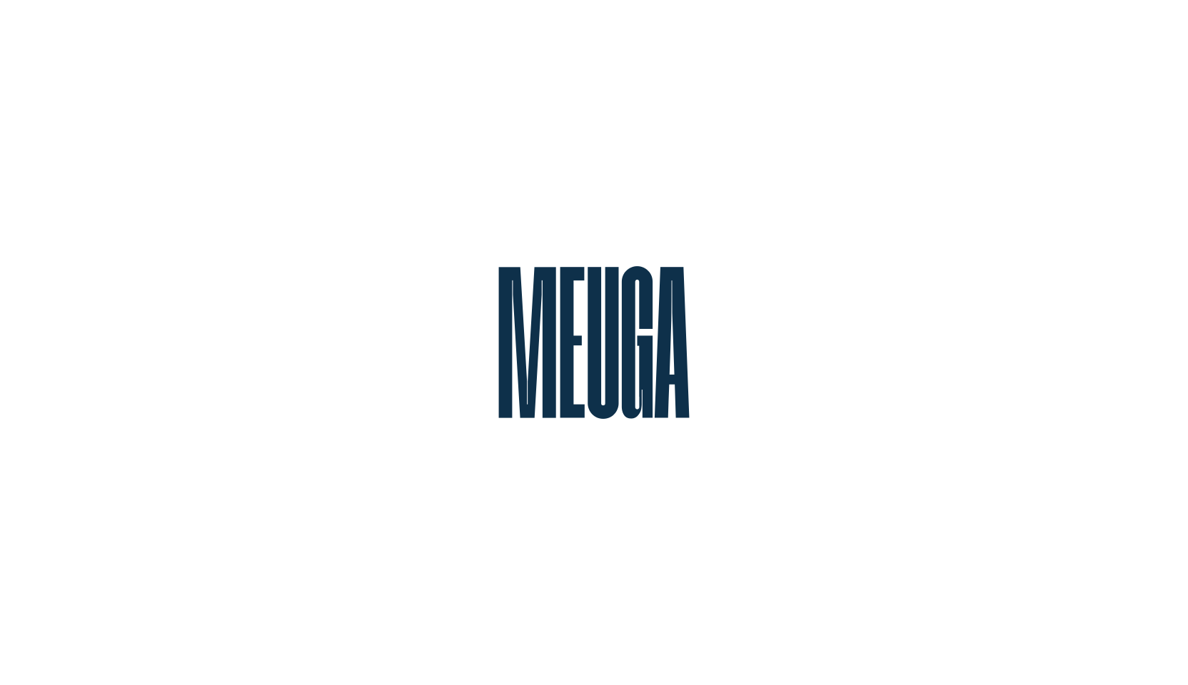 Meuga, basic sans serif font preview