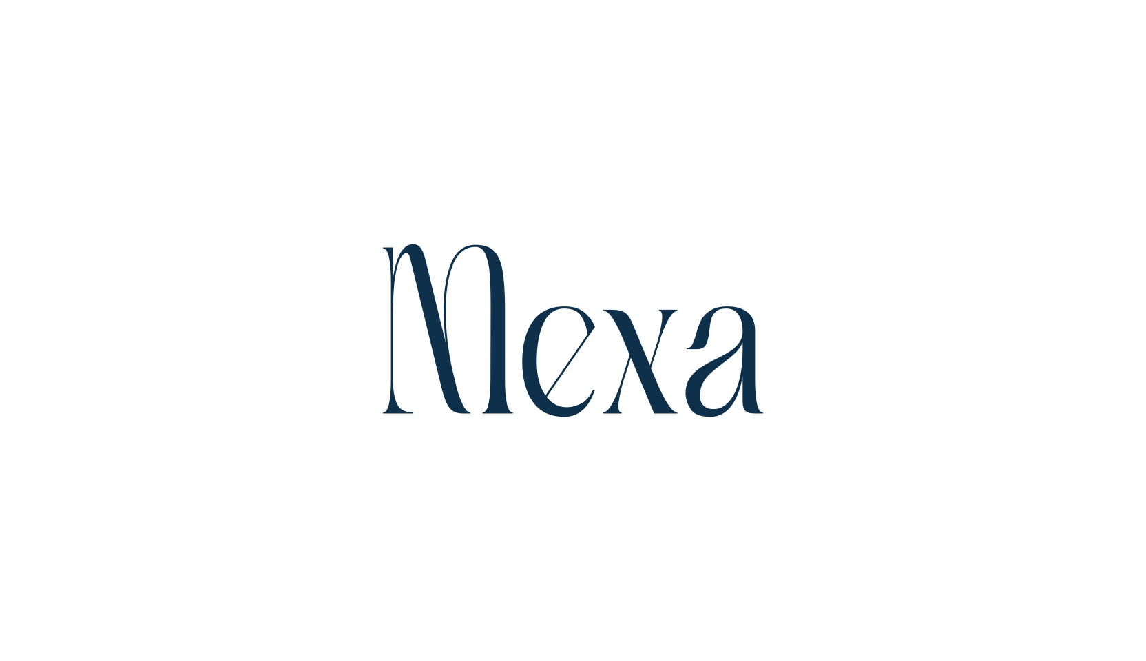 Mexa, fancy retro decorative font preview