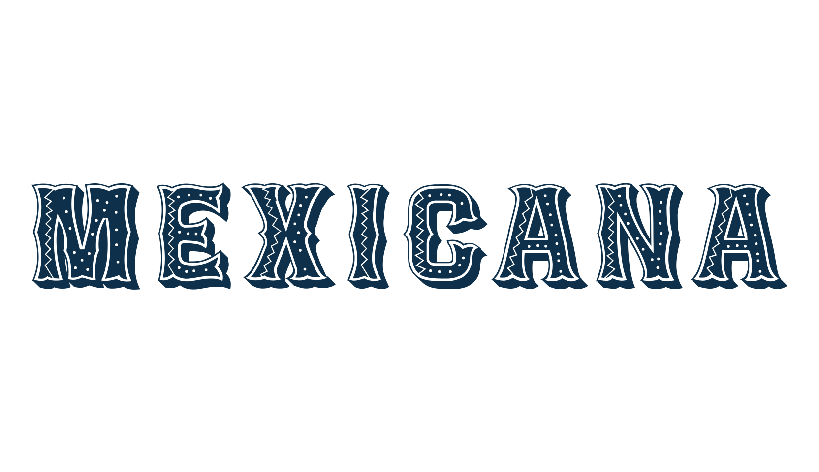 Mexicana, mexican font preview
