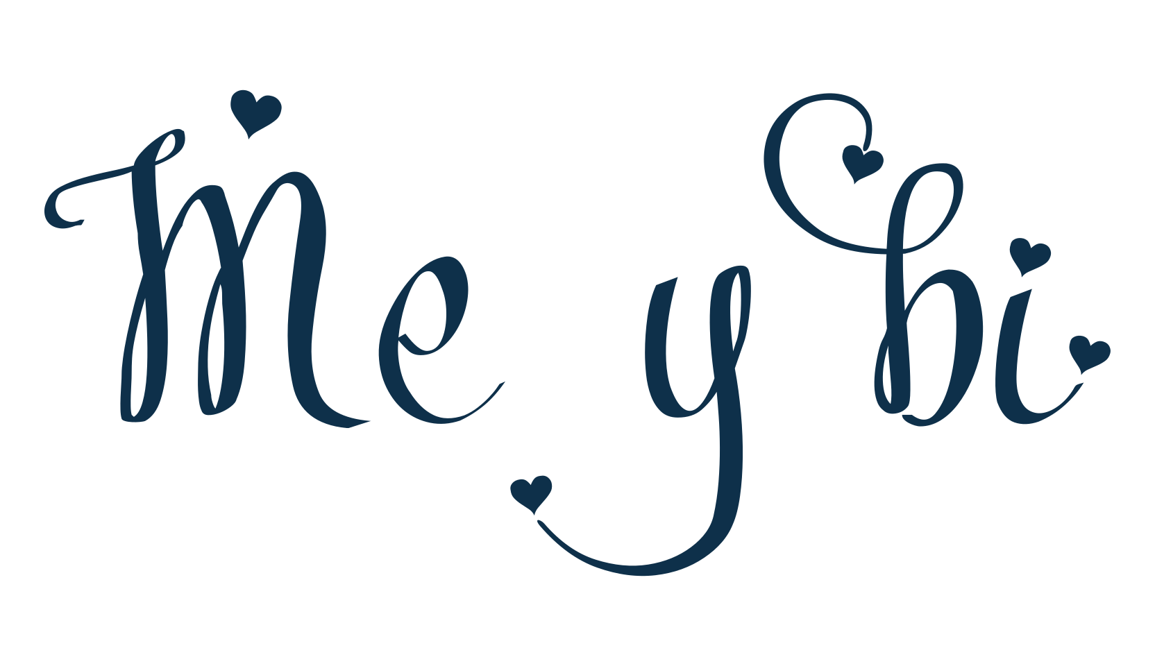 Meybi, fancy decorative font preview