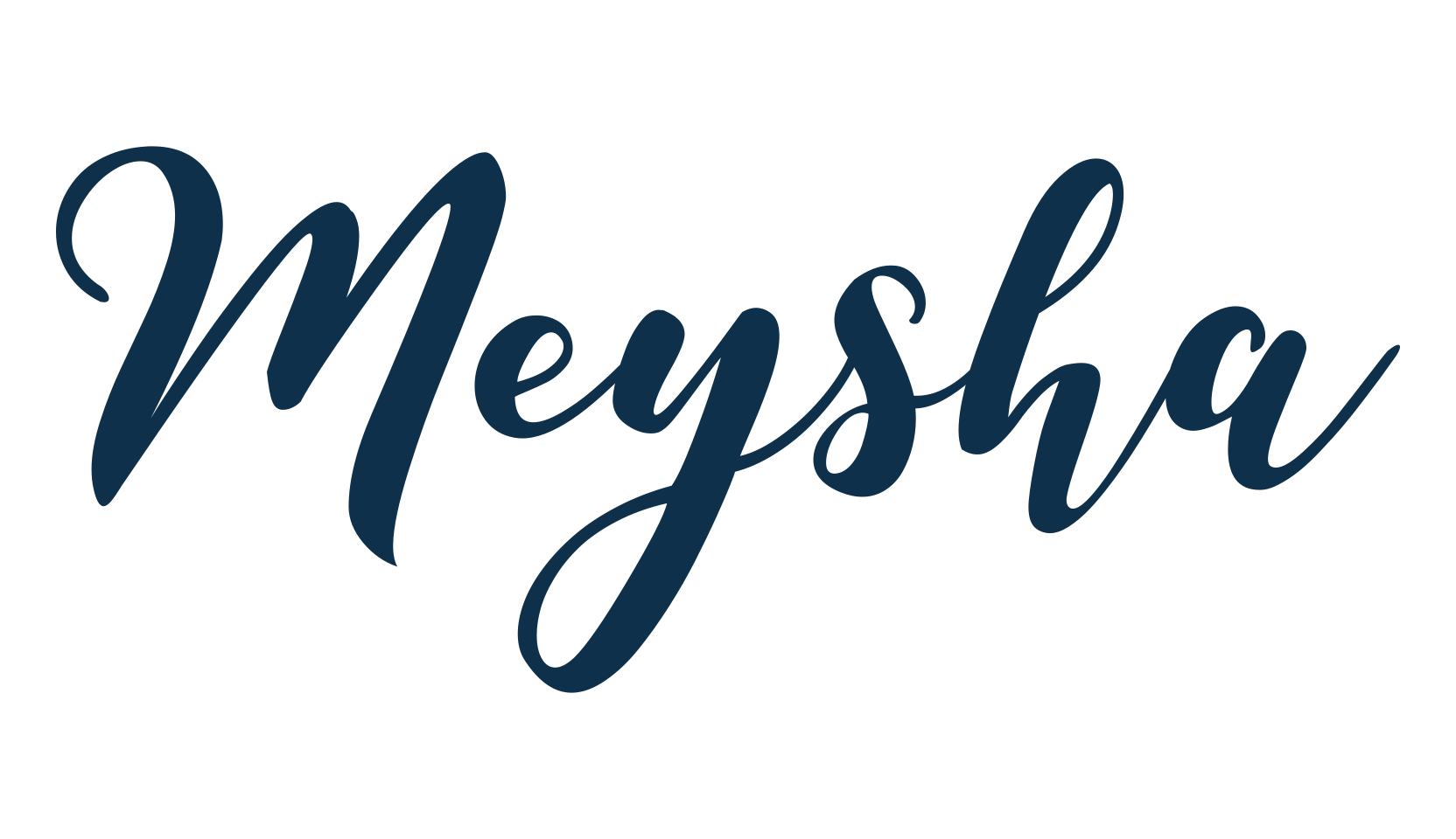 Meysha (meysha), script calligraphy fancy decorative font preview