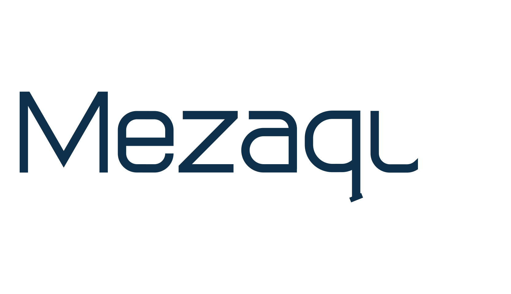 Mezaque, basic sans serif font preview