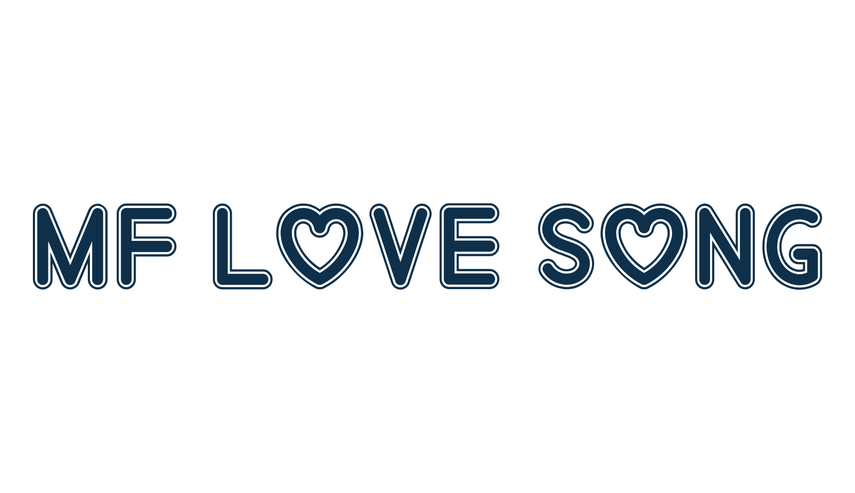 Mf Love Song, fancy decorative font preview