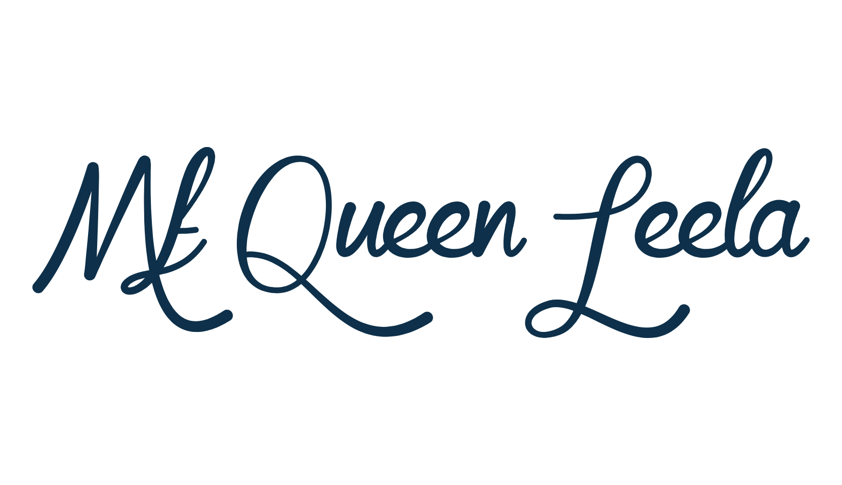Mf Queen Leela, script calligraphy fancy decorative font preview