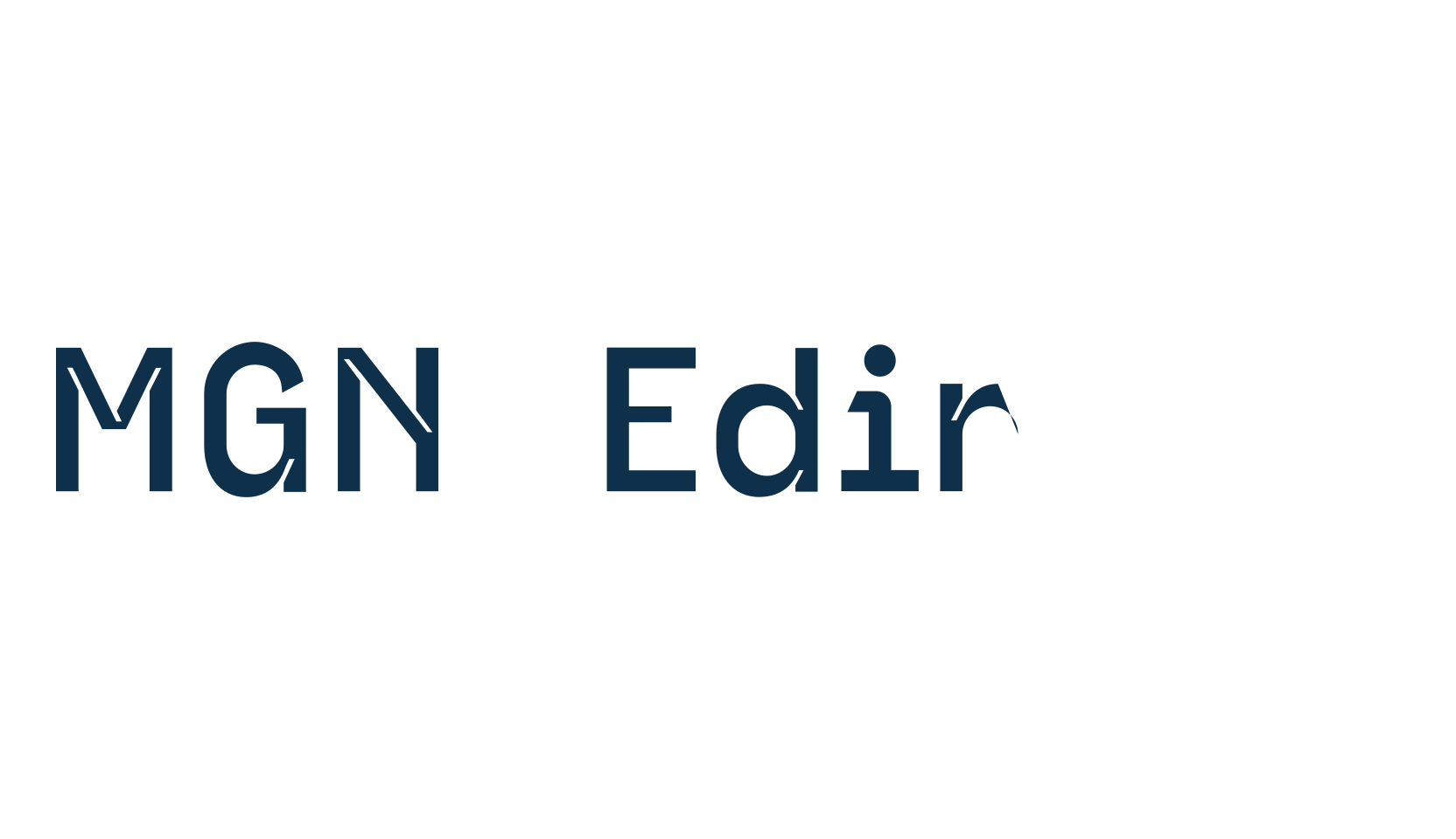MGN Edinson, basic sans serif font preview