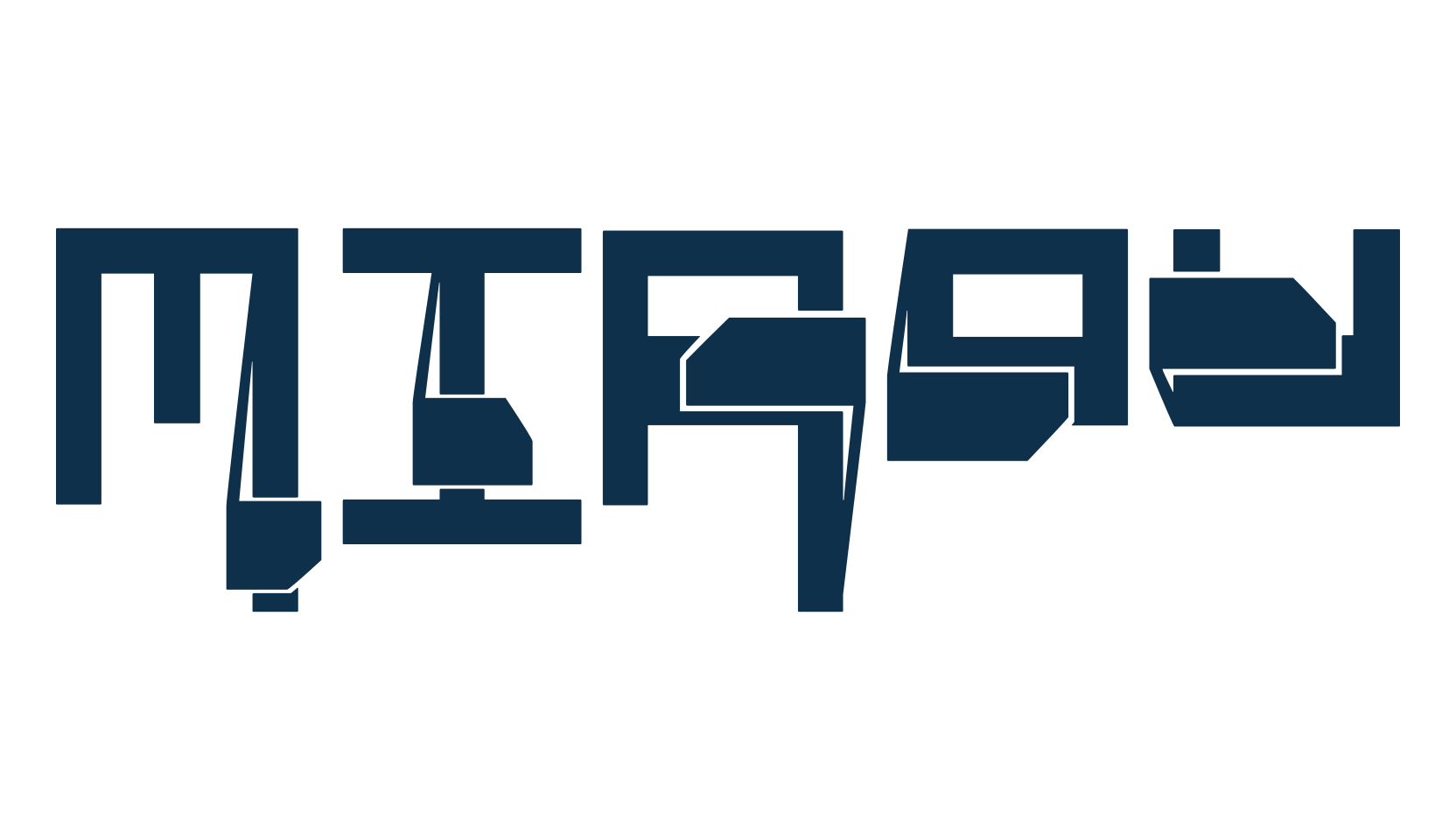 Miaou, fancy various techno sci-fi font preview