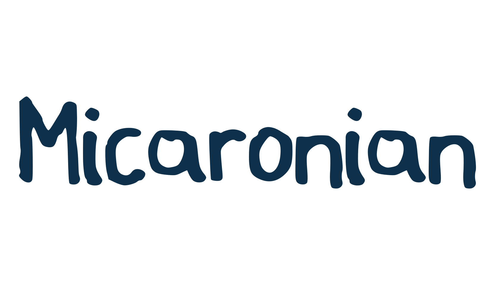 Micaronian, script handwritten fancy decorative calligraphy font preview