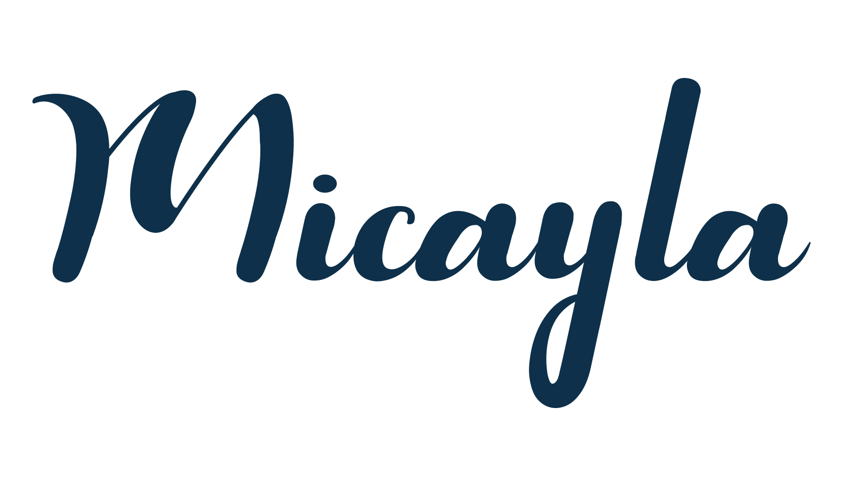 Micayla, display market font preview
