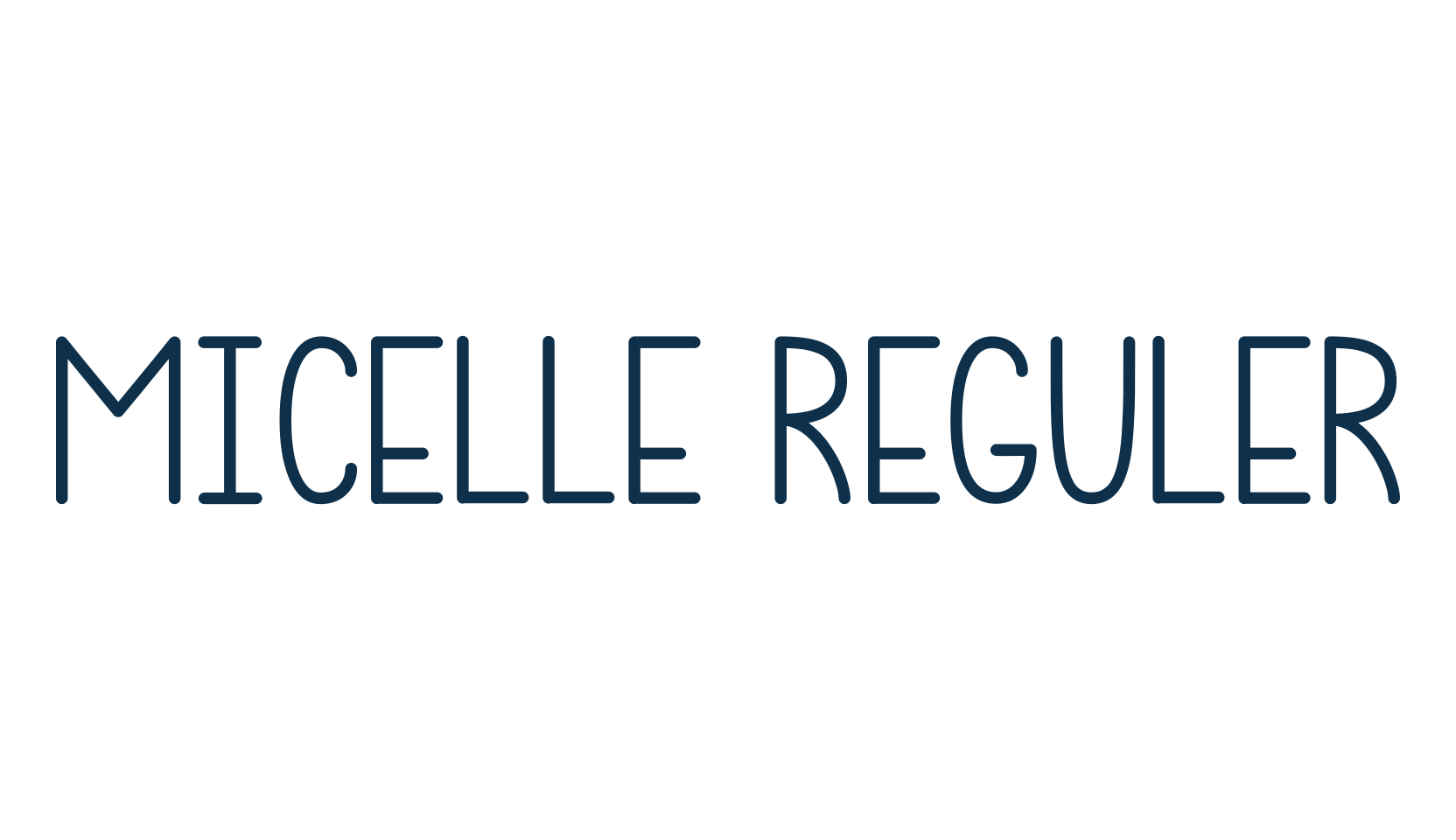 Micelle Reguler, fancy various decorative script calligraphy font preview
