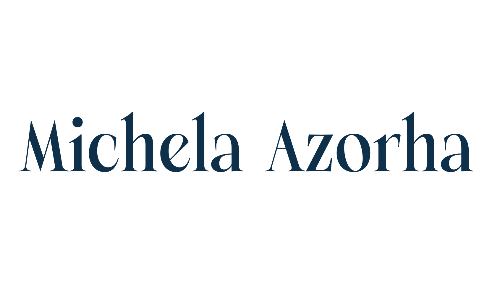 Michela Azorha, serif font preview
