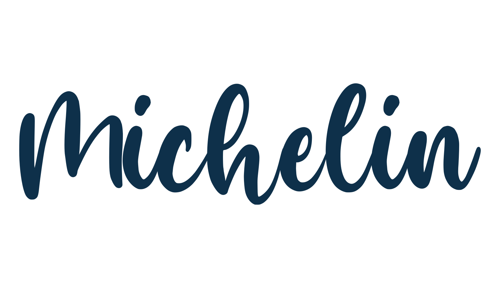 Michelin, display market font preview