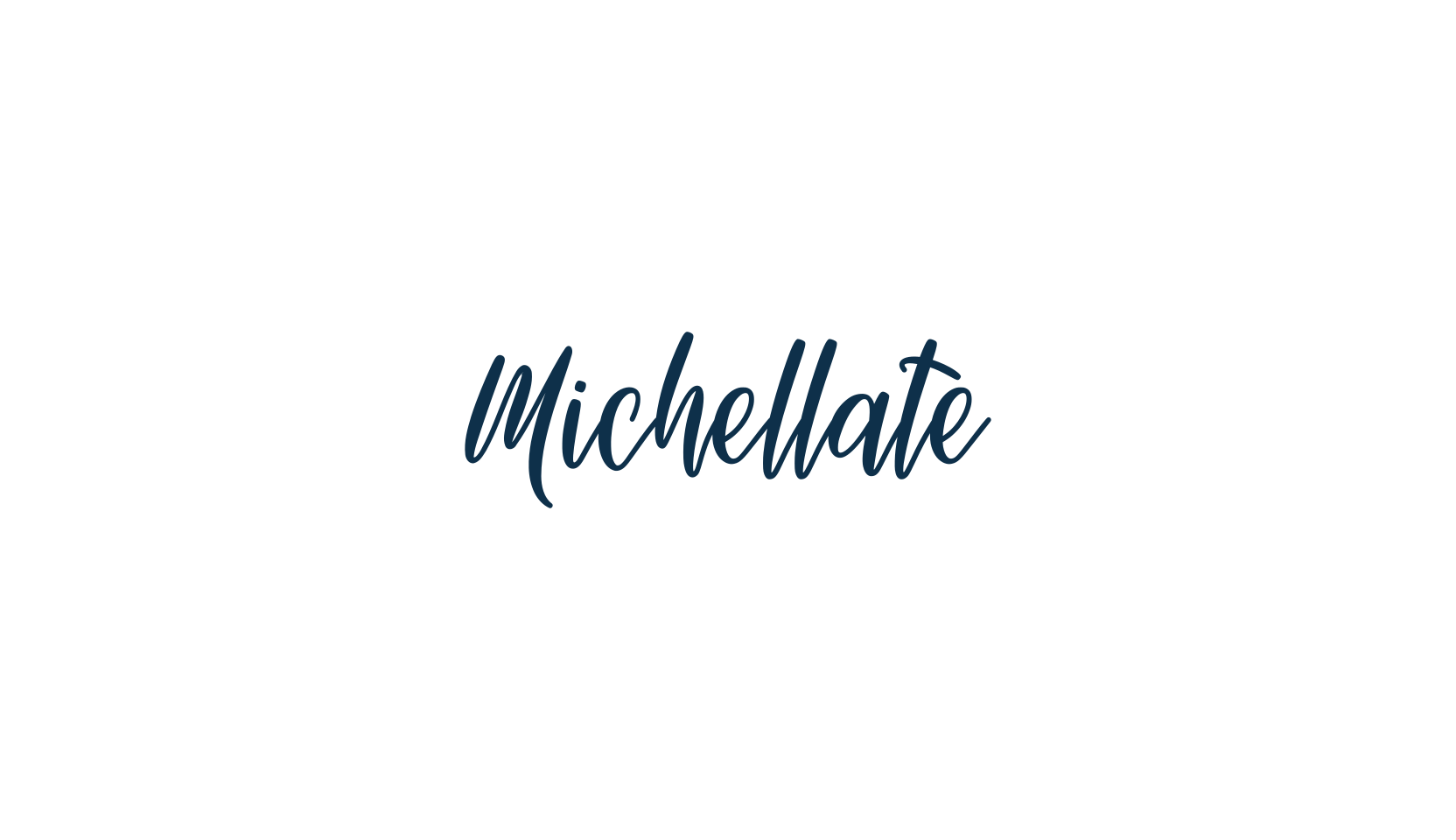 Michellate, handwriting font preview