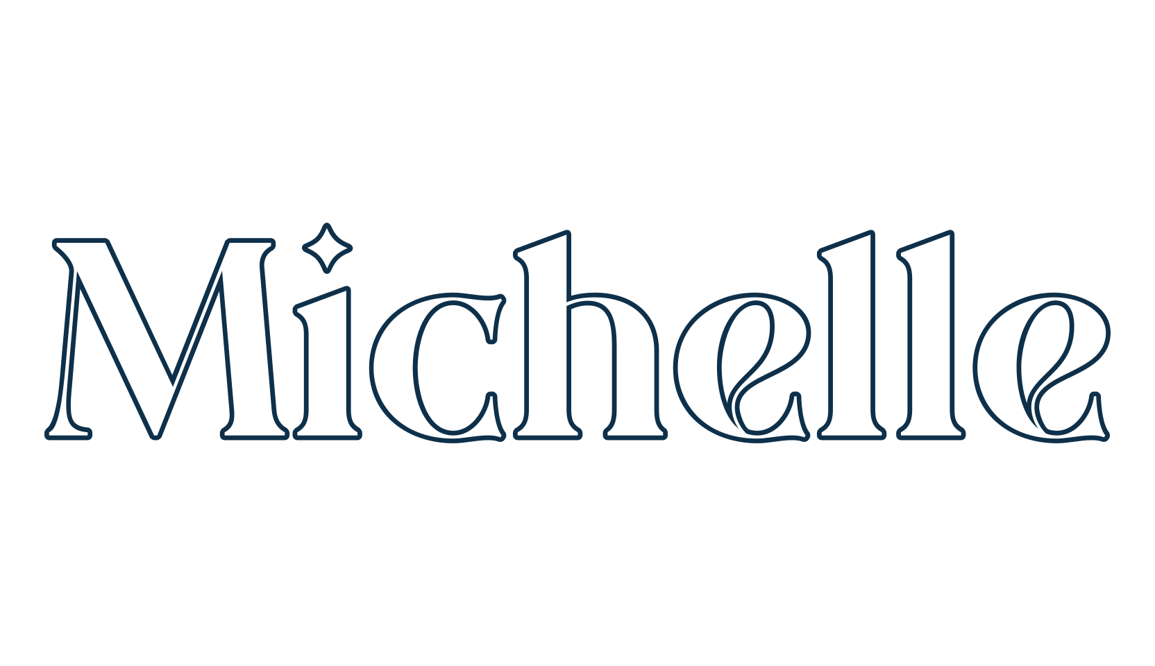 Michelle (michelle-2), basic serif font preview