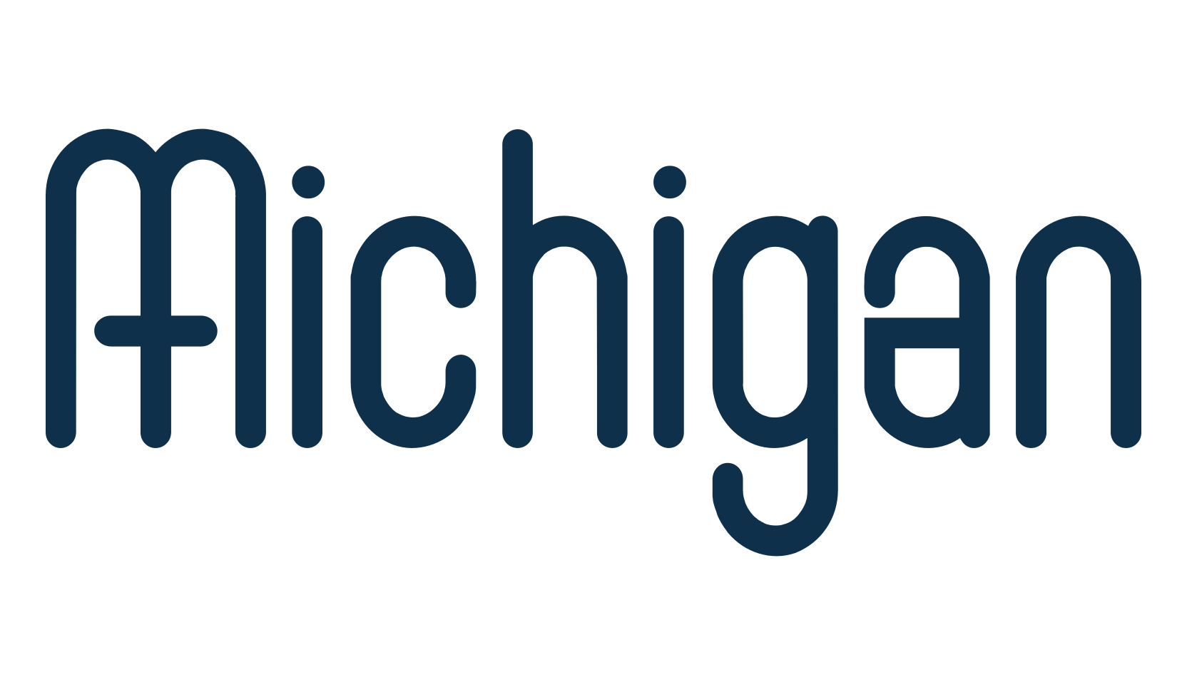 Michigan (michigan-3), fancy various decorative font preview