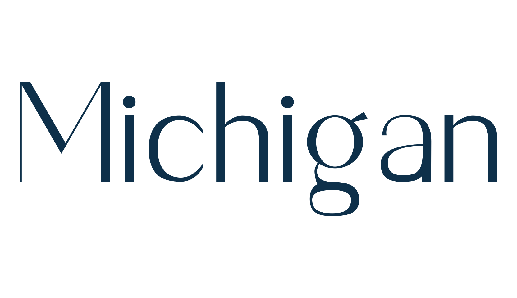 Michigan (michigan-5), basic sans serif font preview