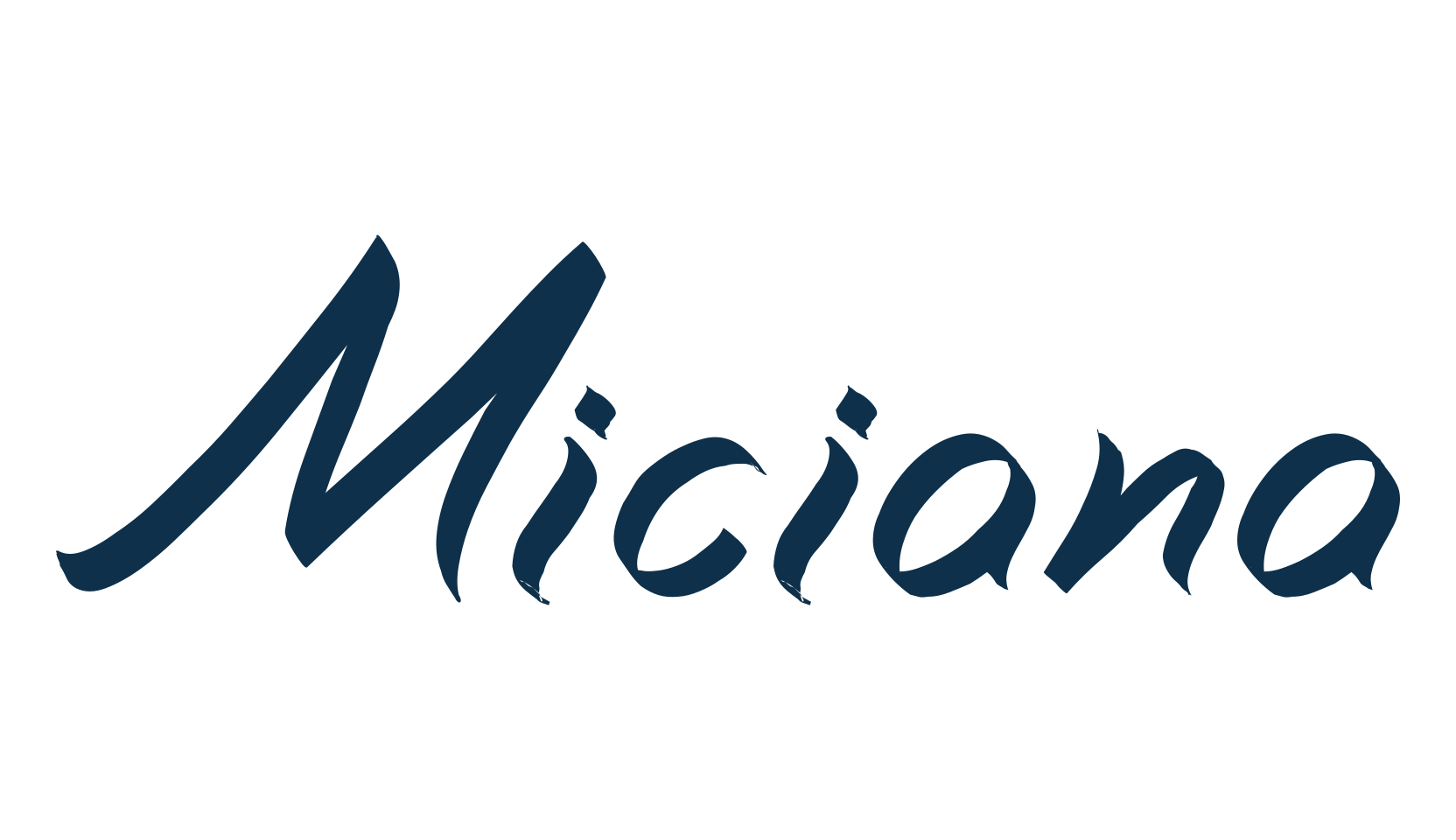 Miciana, display market font preview