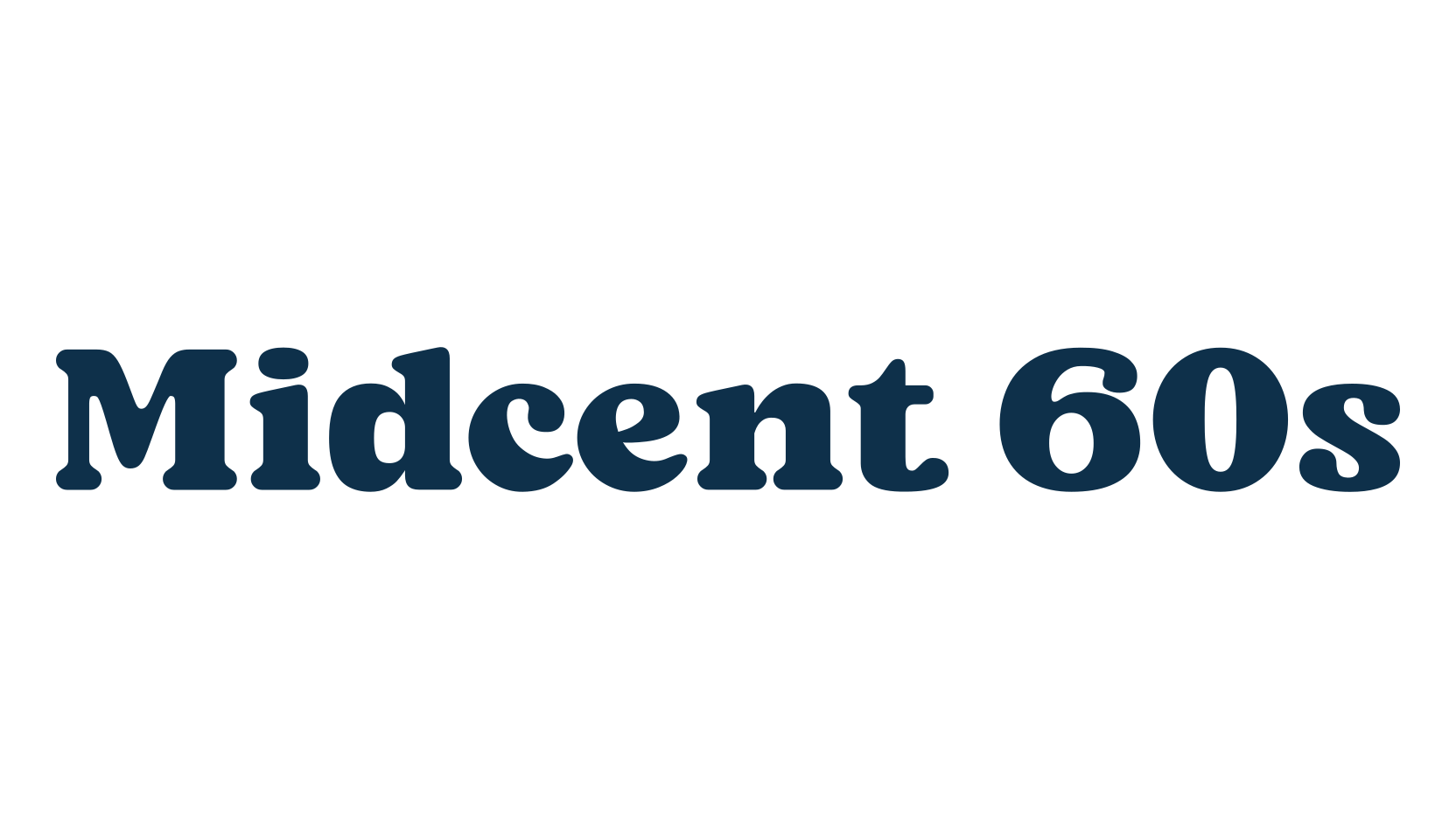 Midcent 60s, fancy retro decorative font preview