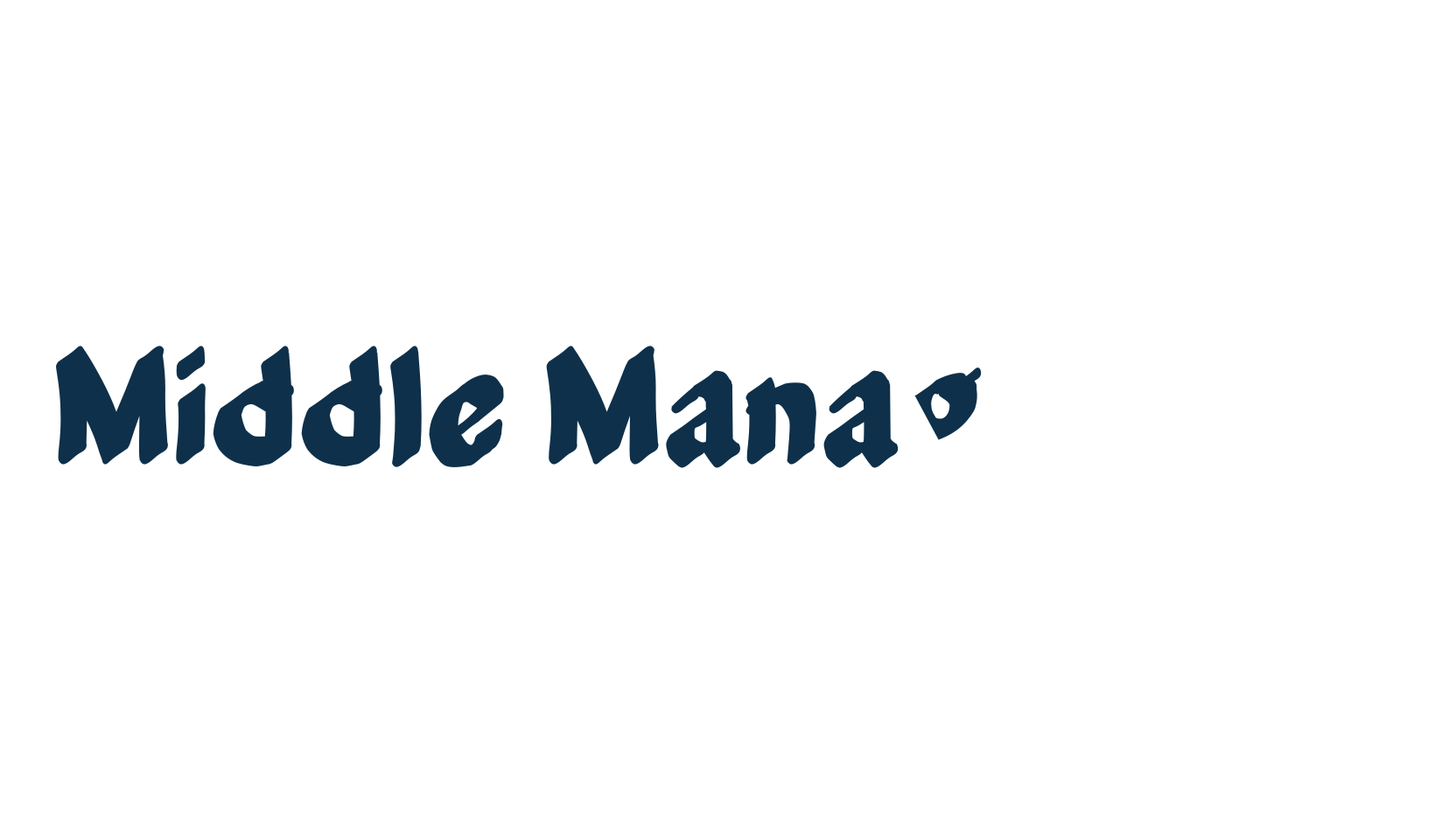 Middle Management, display market font preview