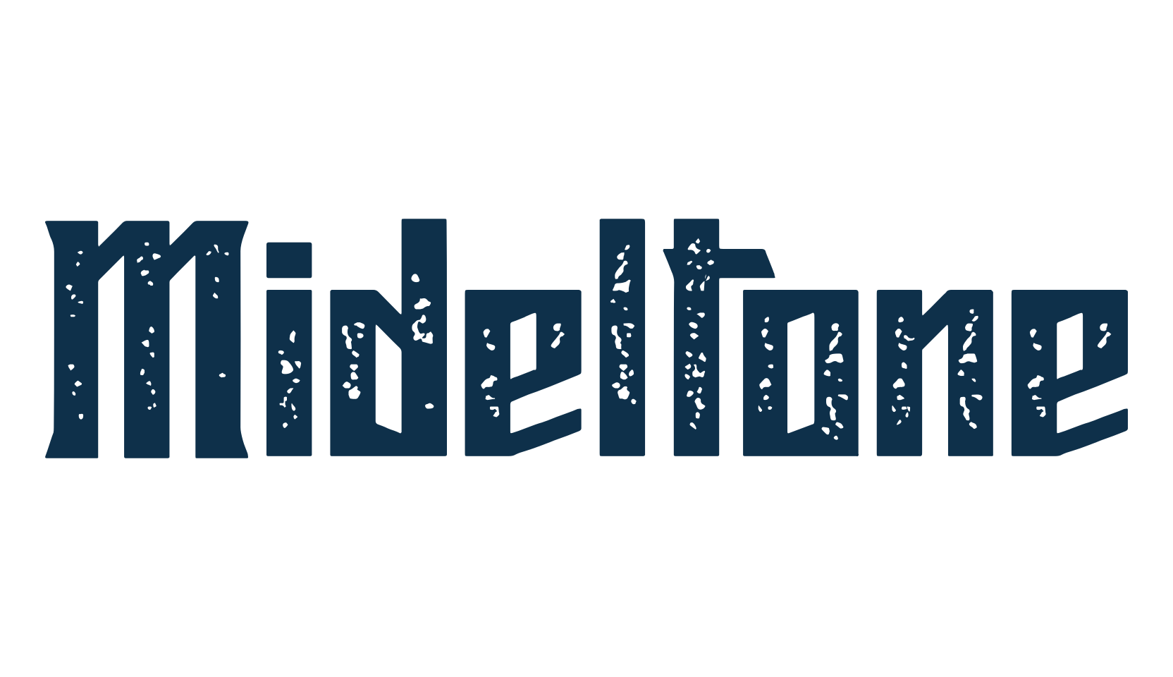 Mideltone, modern font preview