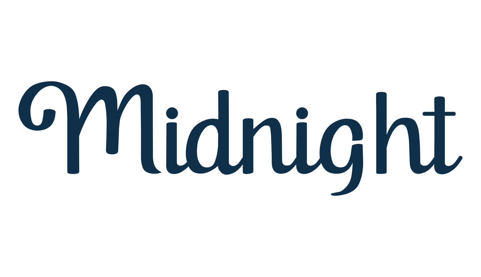 Midnight (midnight-6), display market font preview
