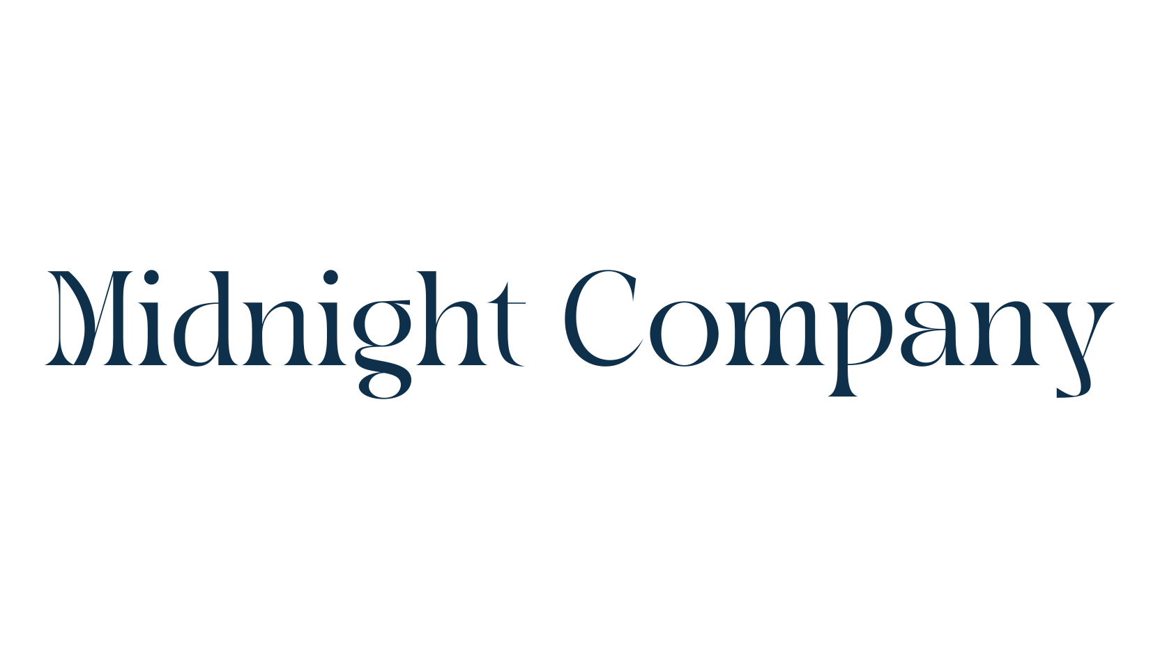 Midnight Company, basic serif font preview