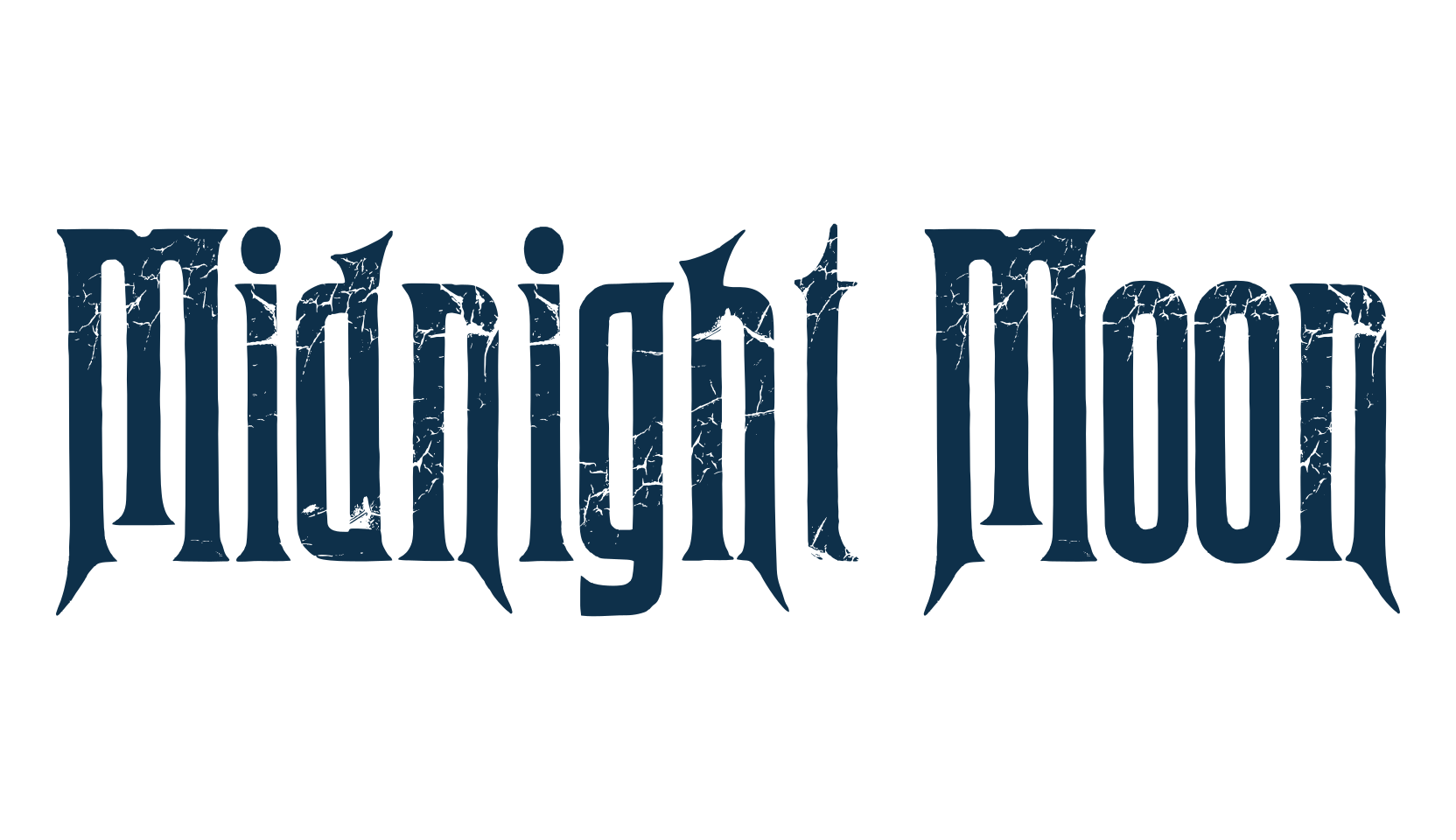 Midnight Moon, gothic modern font preview