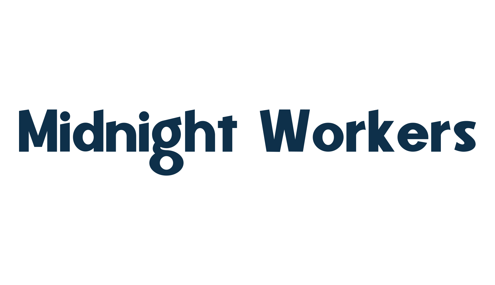 Midnight Workers, sans serif font preview