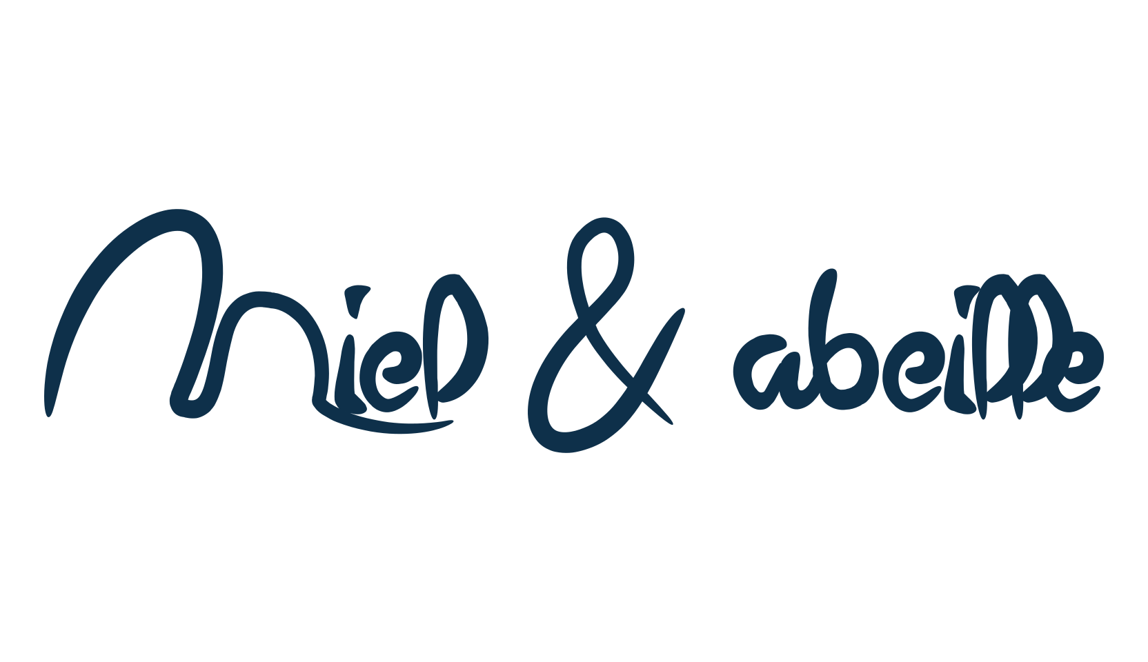 Miel & abeille, fancy various decorative script calligraphy font preview