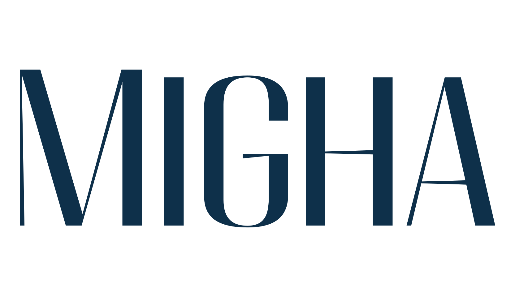 Migha, basic sans serif font preview