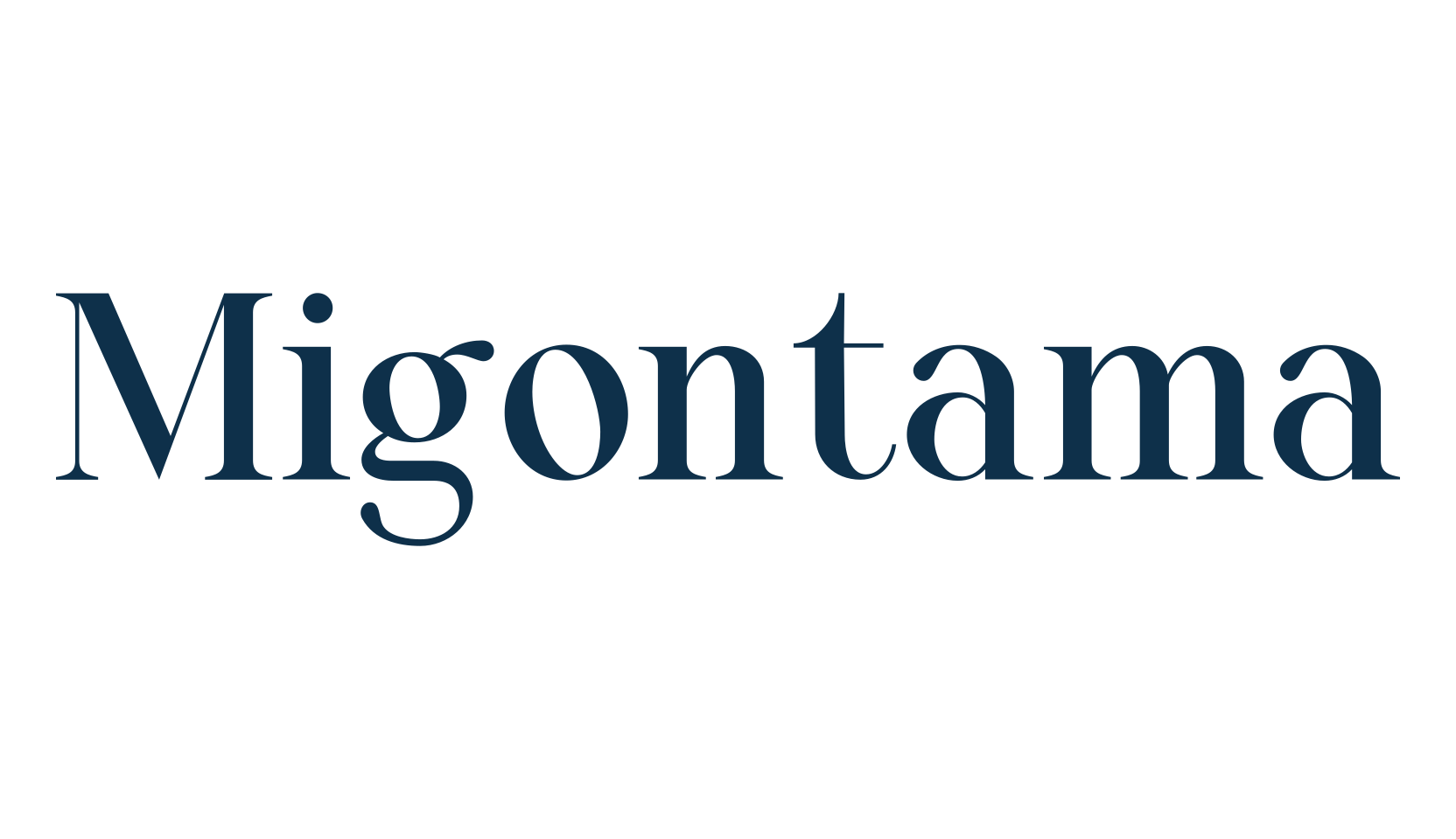 Migontama, serif font preview