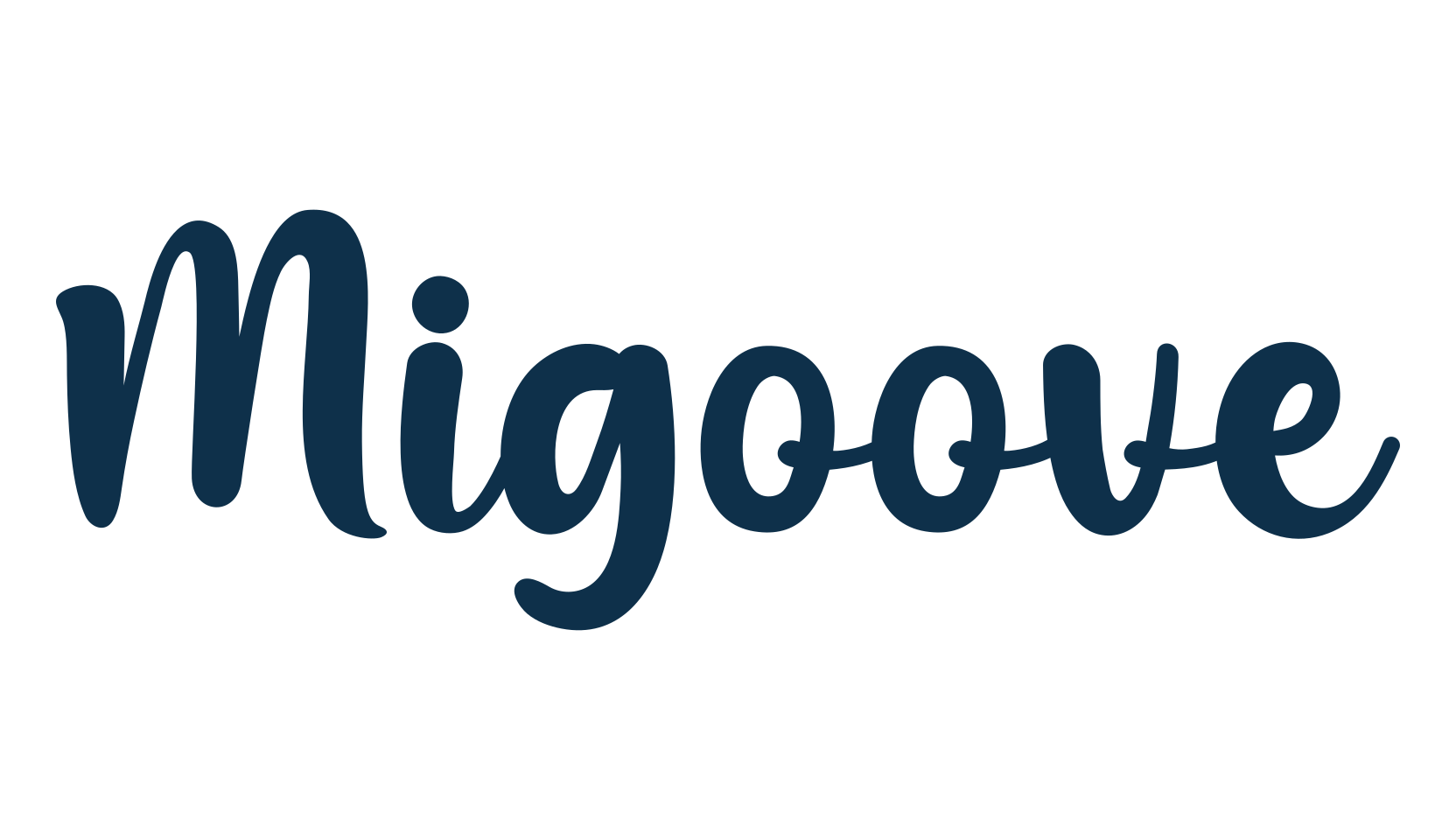 Migoove, fancy decorative font preview