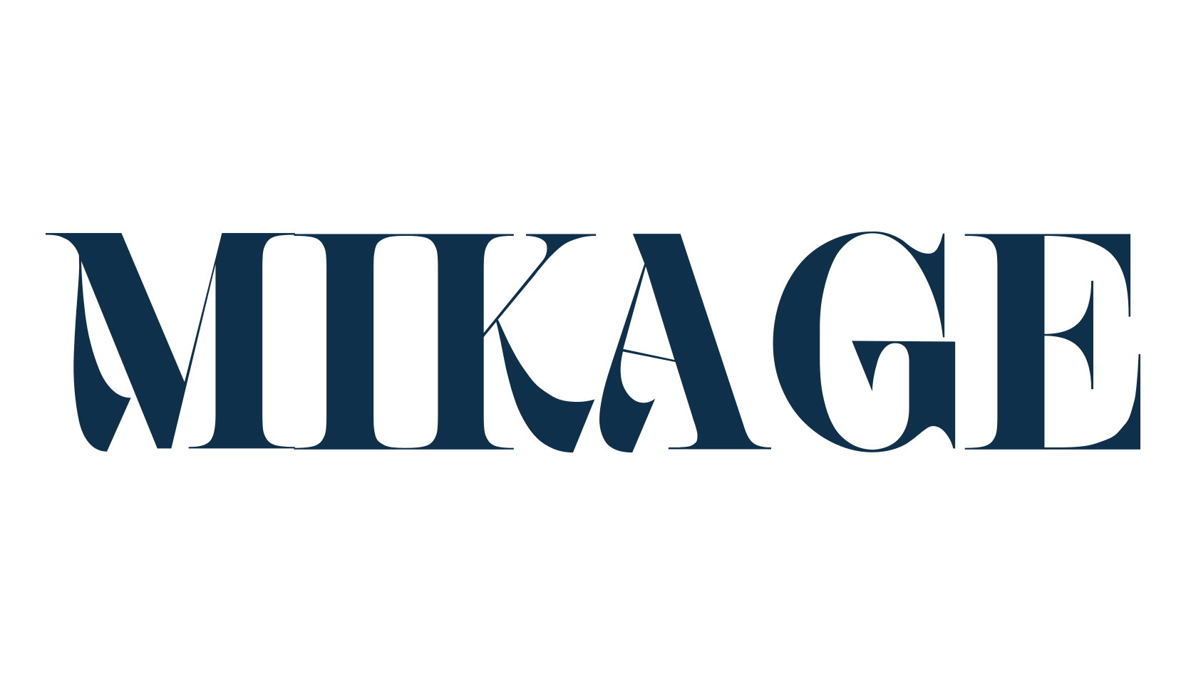 Mikage, basic serif font preview