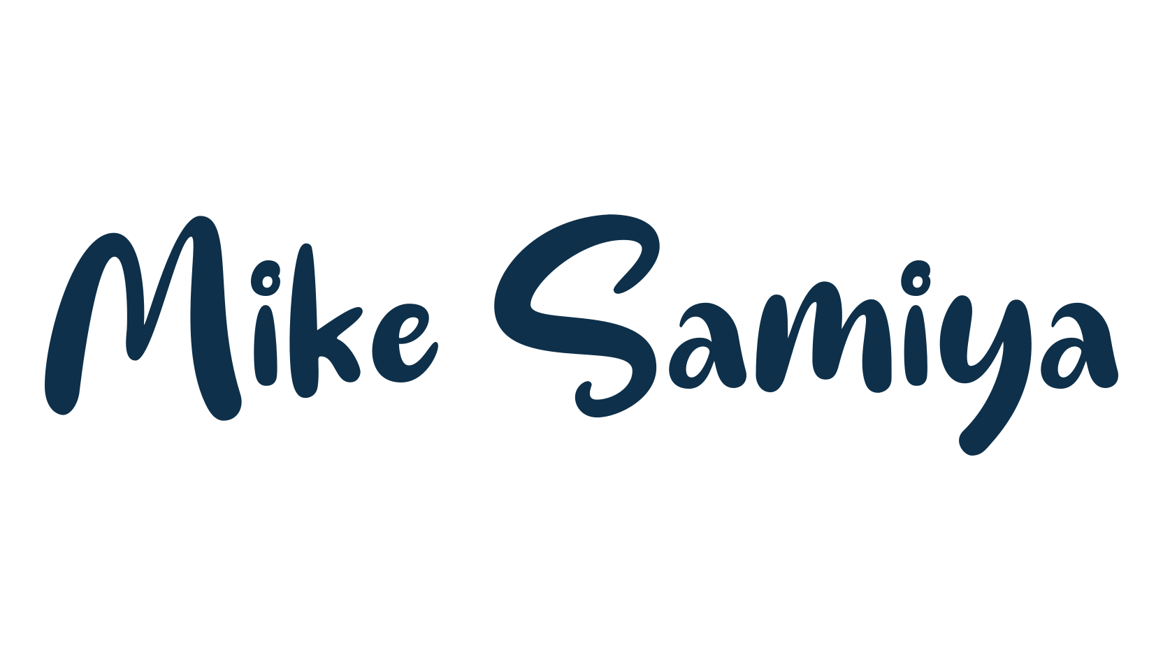 Mike Samiya, fancy decorative font preview