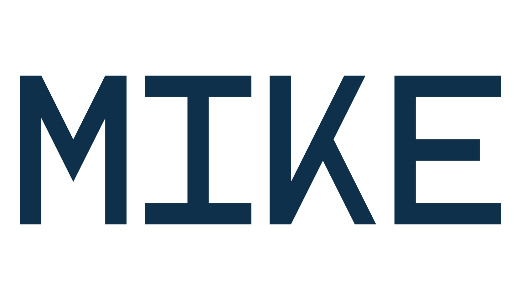Mike, sans serif font preview