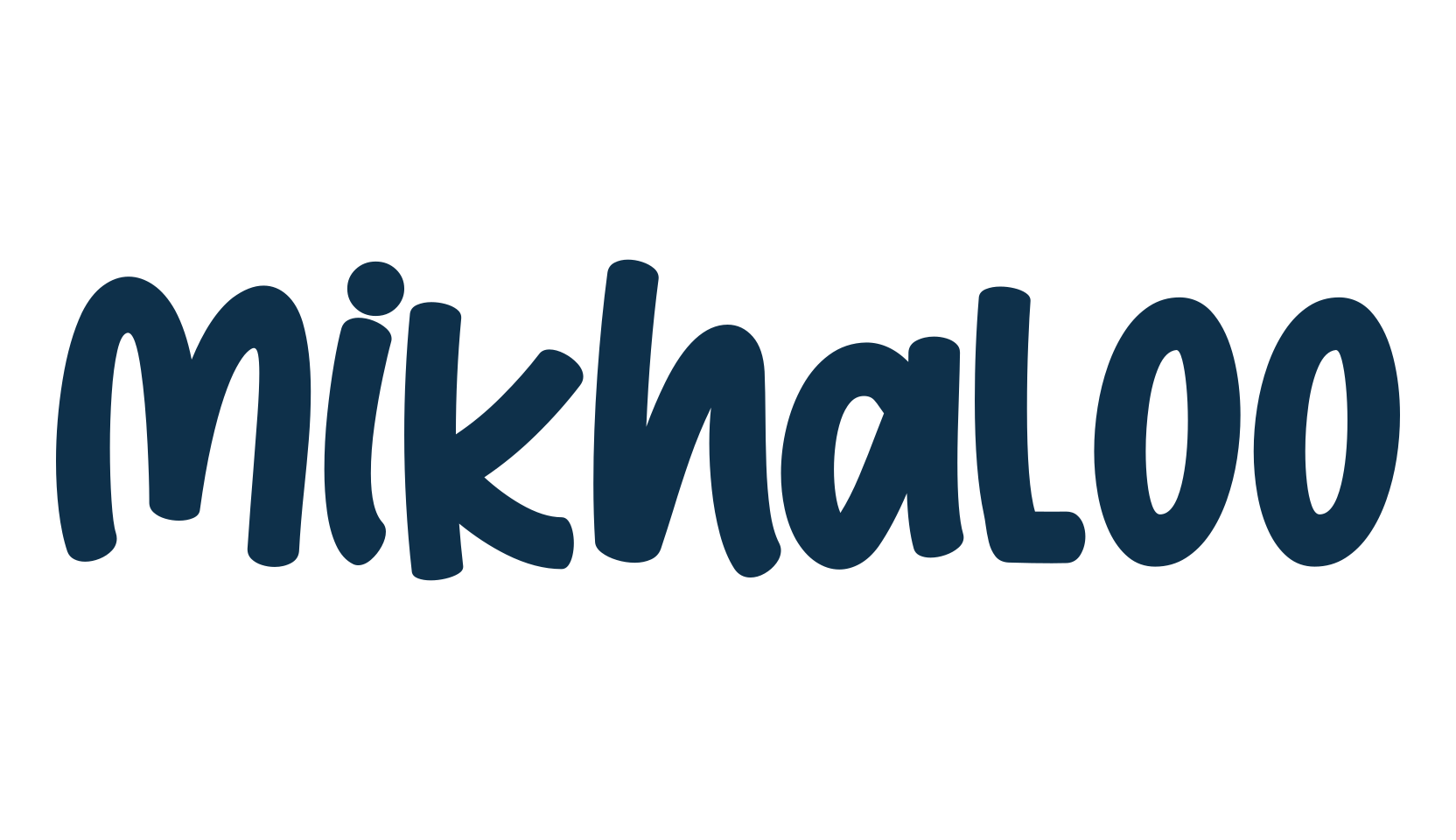 Mikhaloo, cartoon font preview