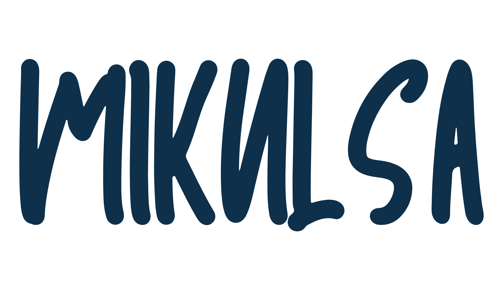 Mikulsa, script handwritten fancy decorative calligraphy font preview
