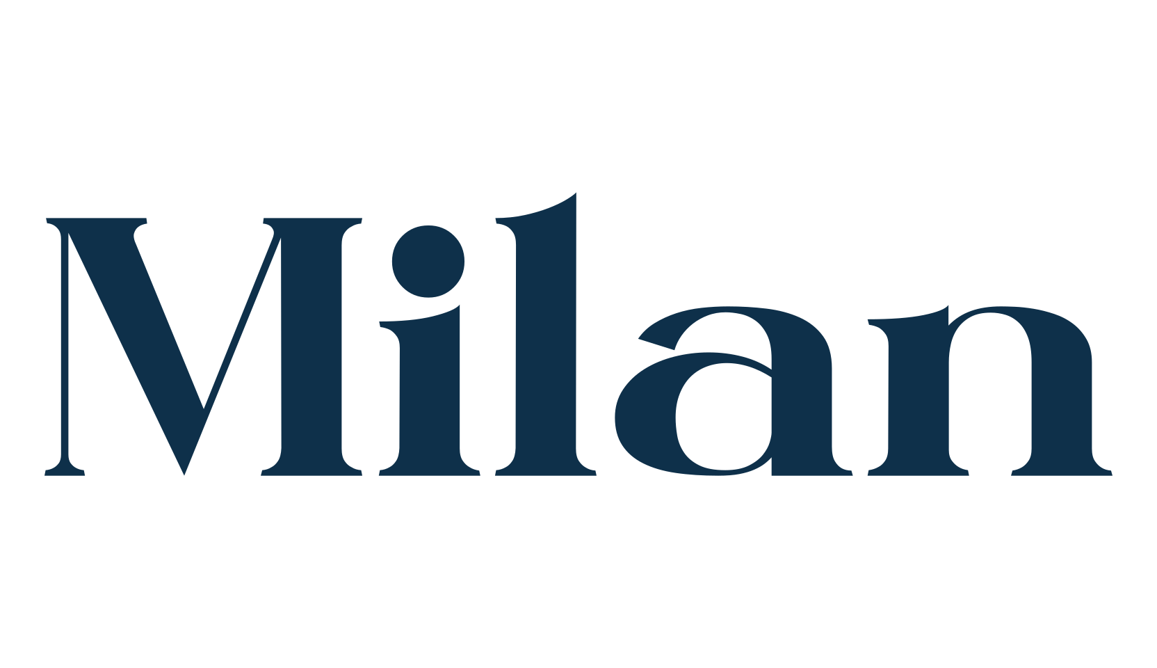 Milan, basic serif font preview