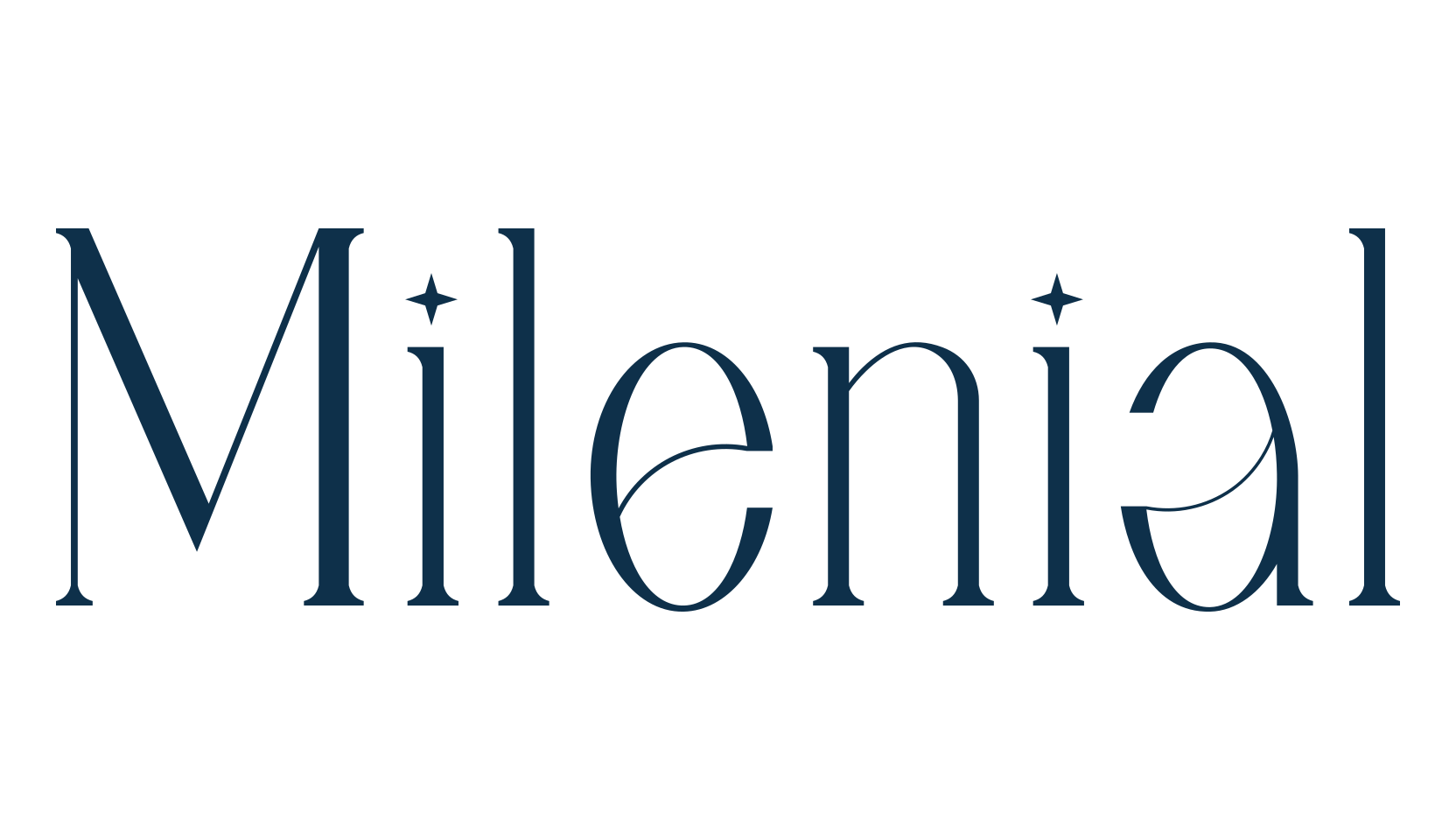 Milenial, basic serif font preview
