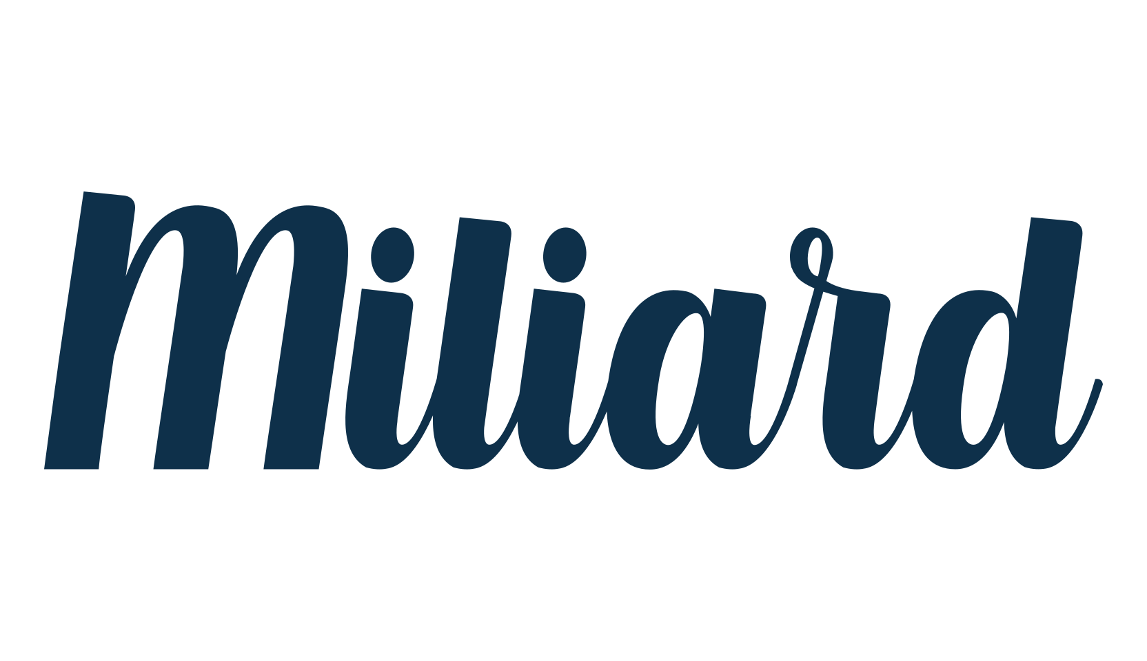 Miliard, display market font preview