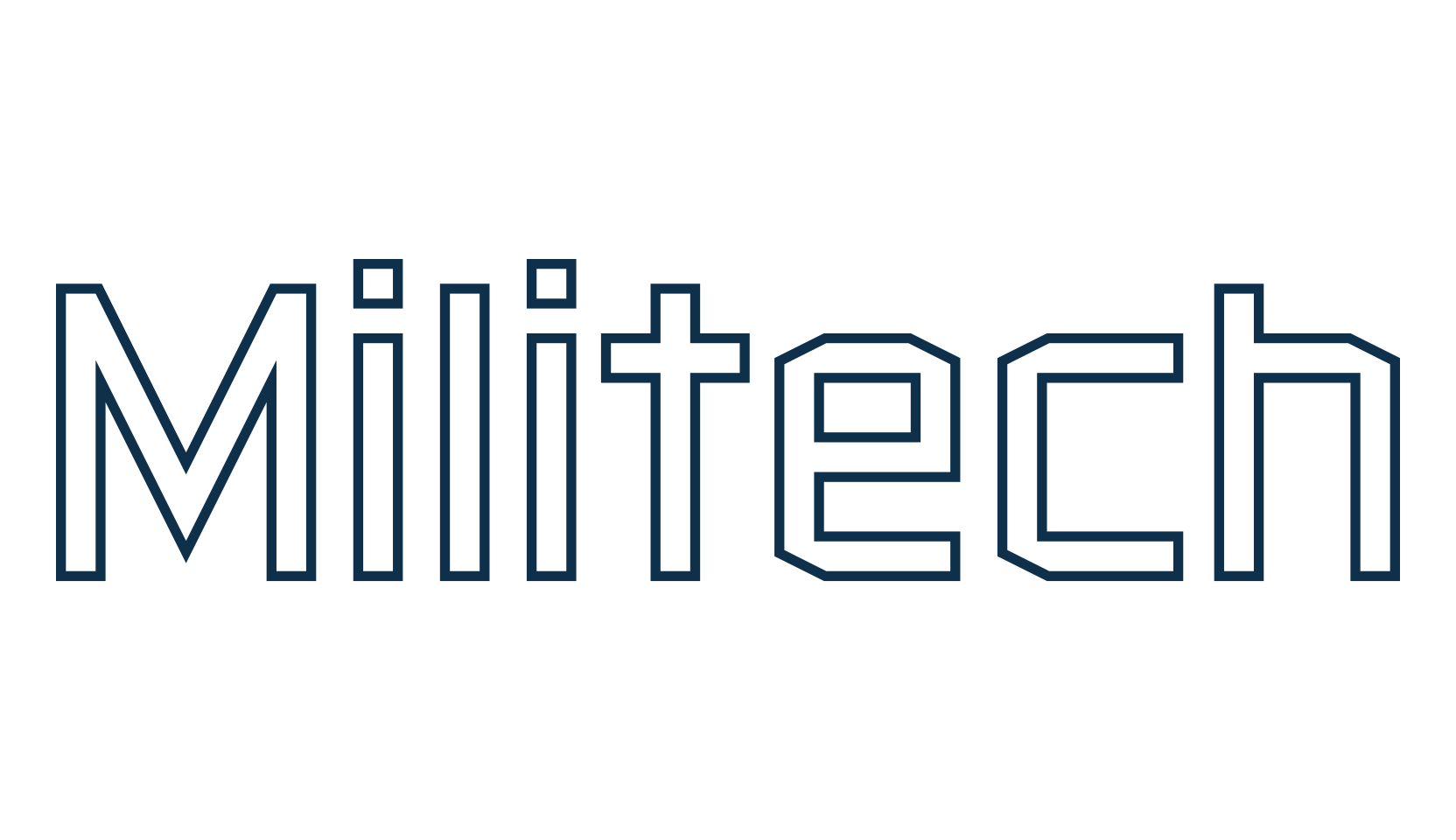 Militech, square font preview