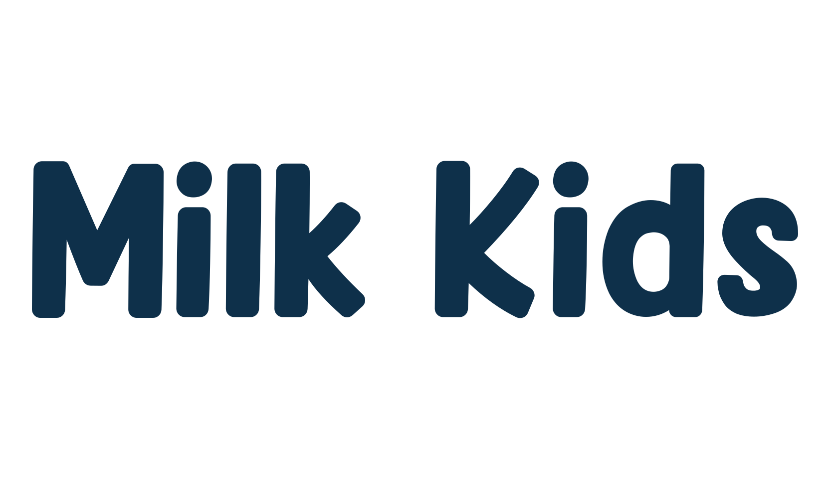 Milk Kids, cartoon font preview